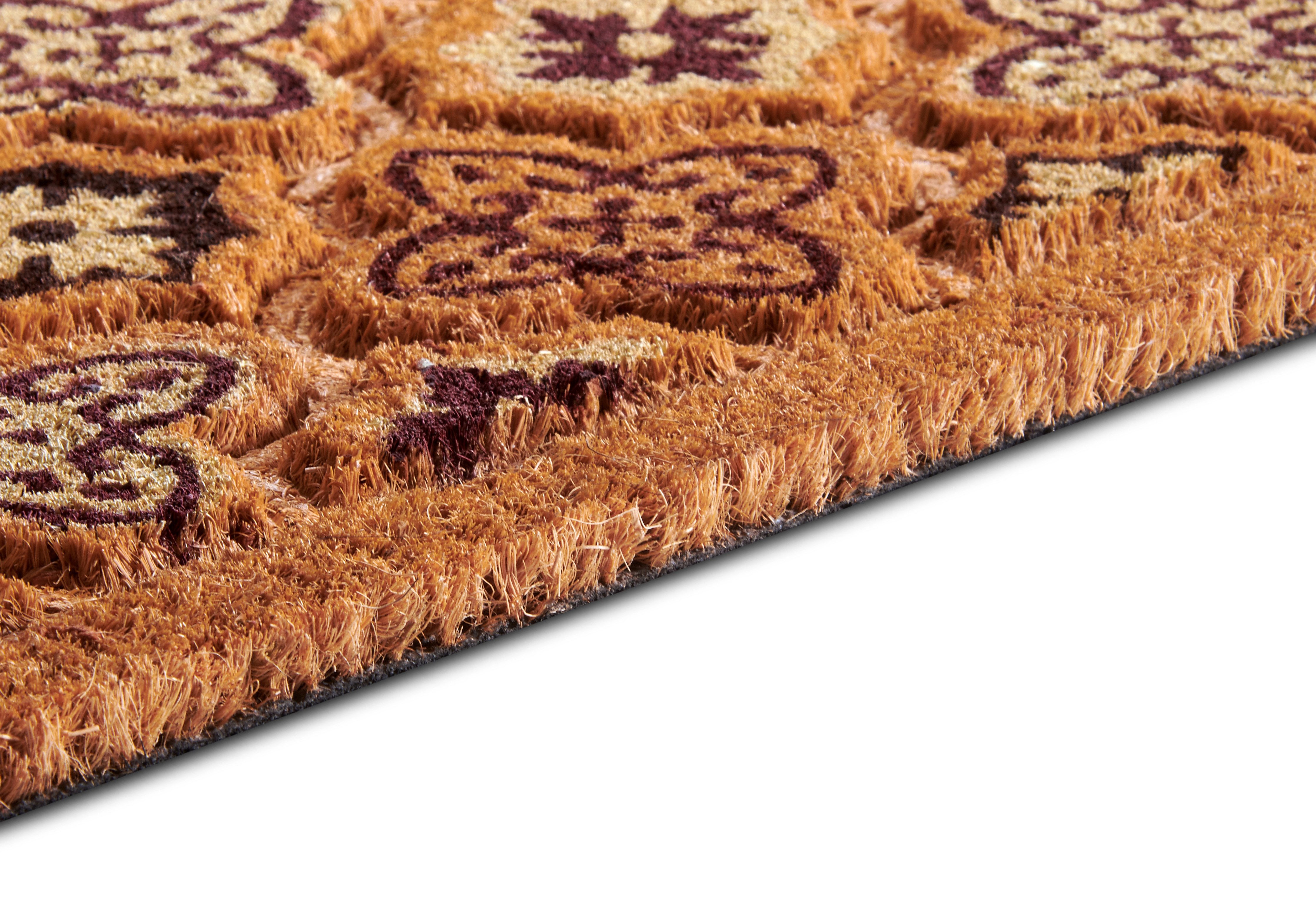 HANSE Home Mat Mix Mats Kokos Moroccan Tiles, deurmat Slijtvast, onderhoudsvriendelijk, robuust, weerbestendig, UV-bestendig