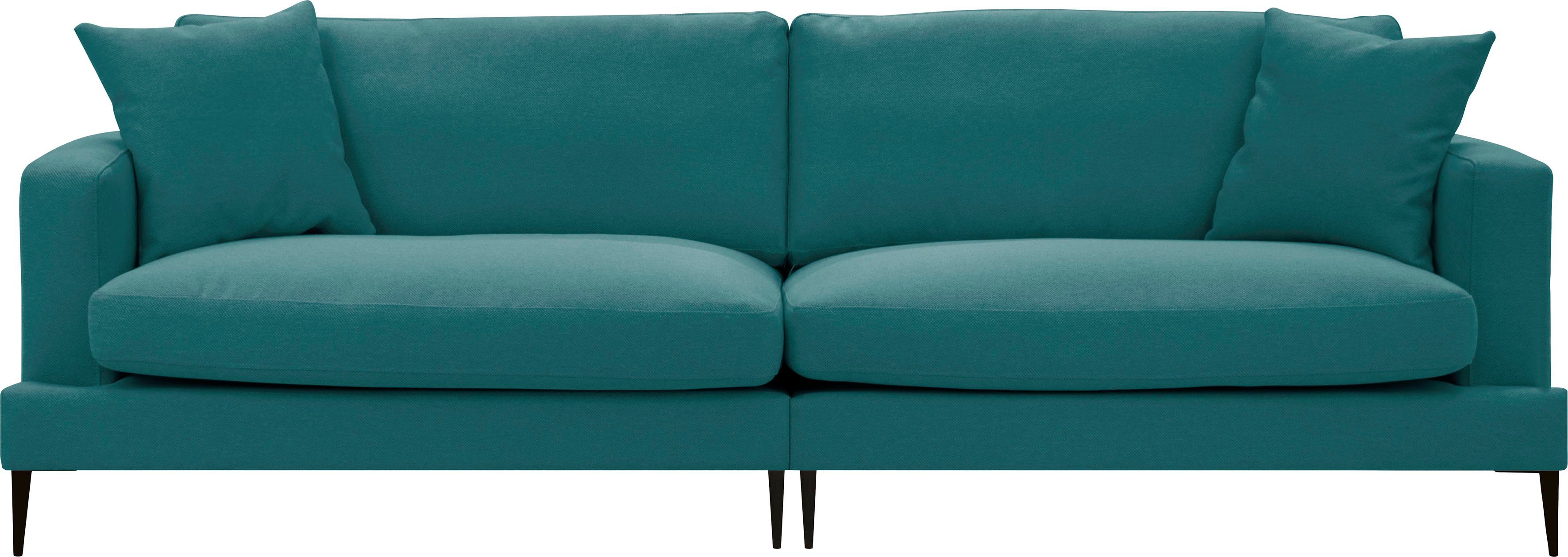 Leonique 3-zitsbank Cozy elegante designbank, afmetingen B/D/H: 211/97/80 cm