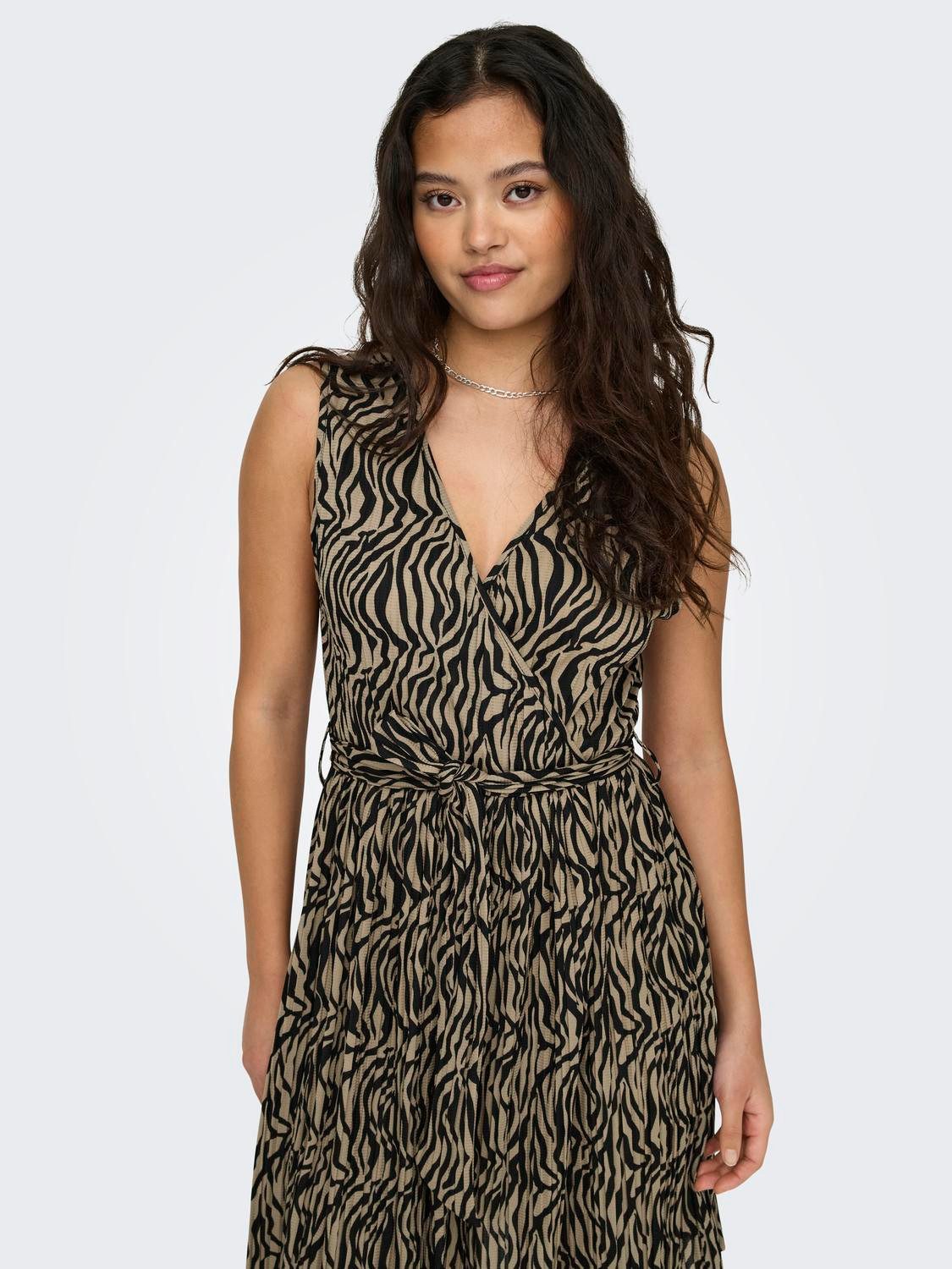 Only Mini-jurk ONLSAFARI LIFE S/L DRESS JRS