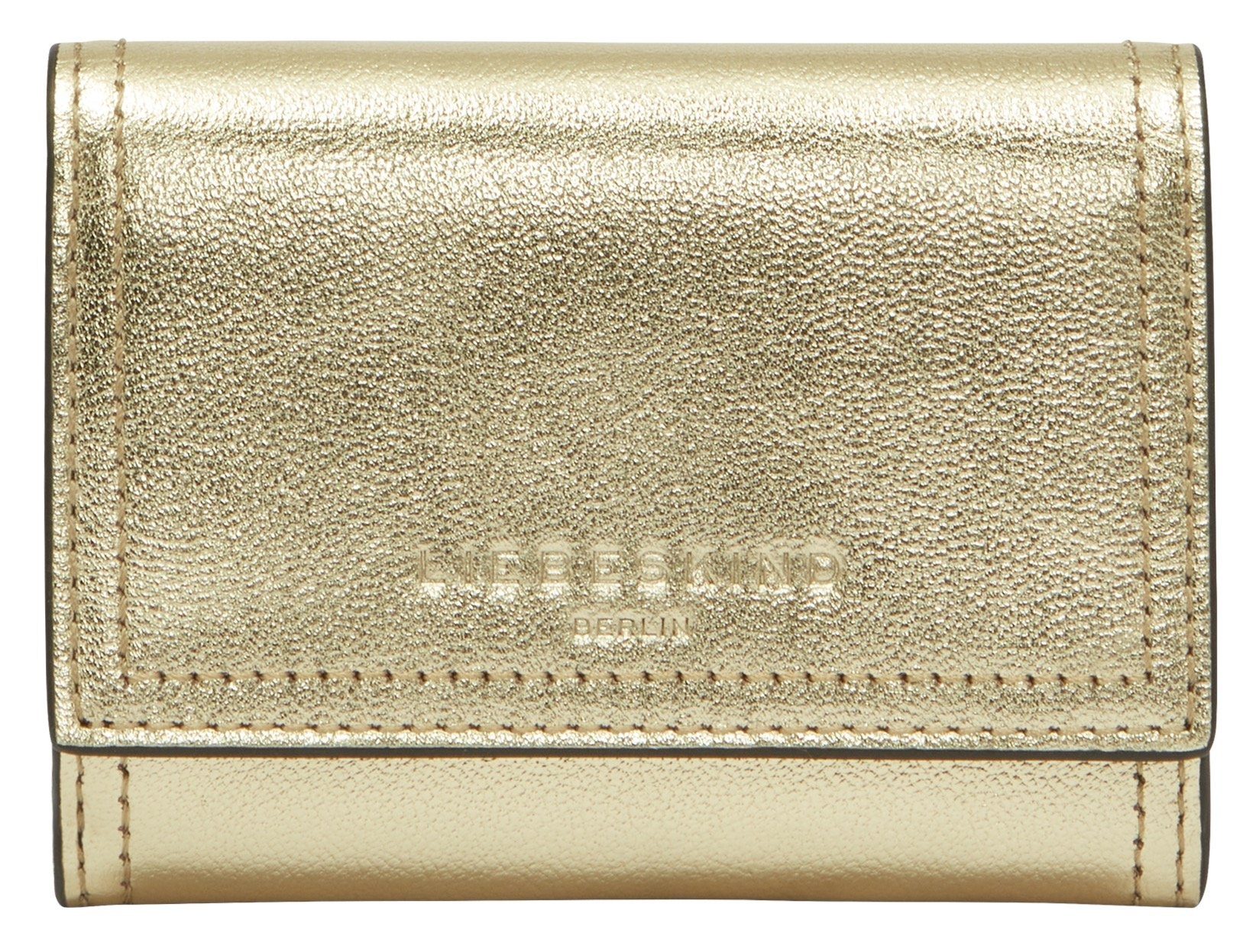 Liebeskind Berlin Portemonnee Louisa S LISA METALLIC met veel opbergruimte shopper gecertificeerd volgens leather working group
