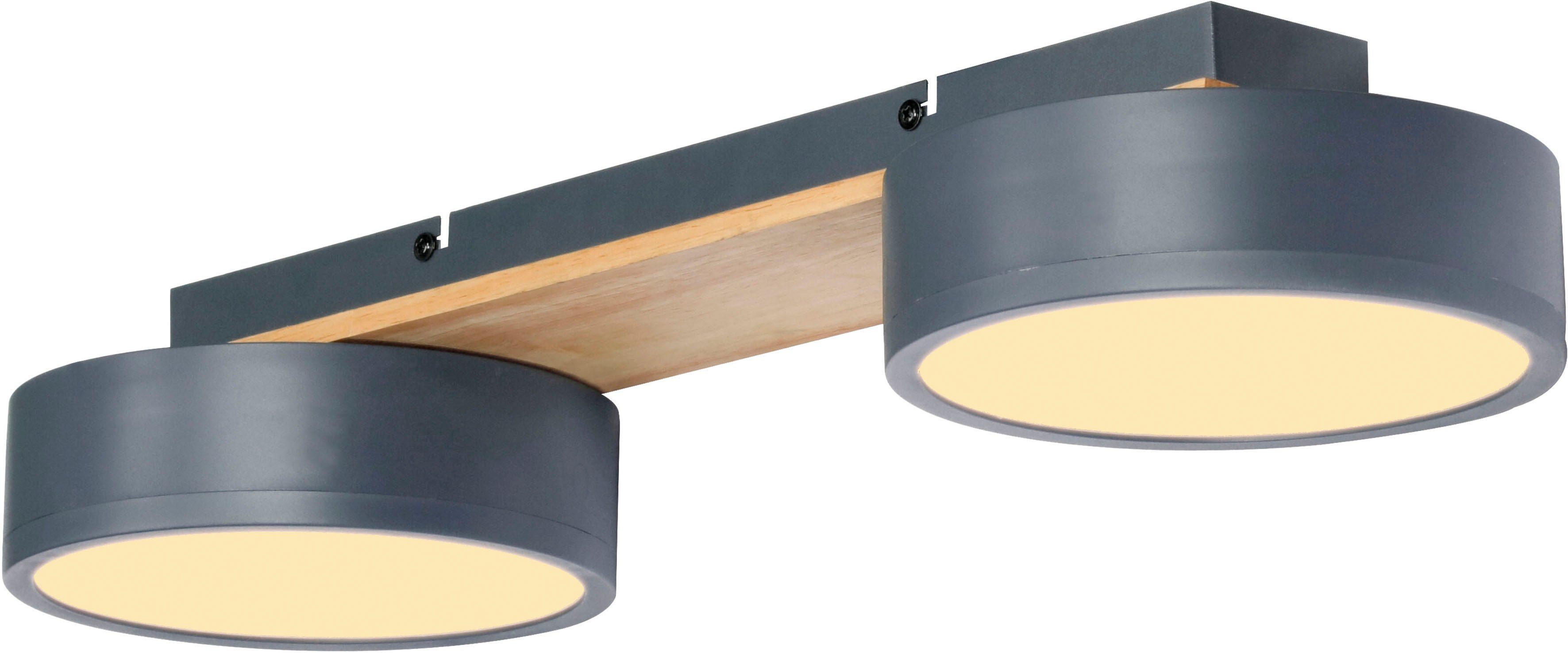 andas Led-plafondlamp Fjälla Dimbaar, 3-niveaus schakelbaar, dimbaar via wandschakelaar (1 stuk)