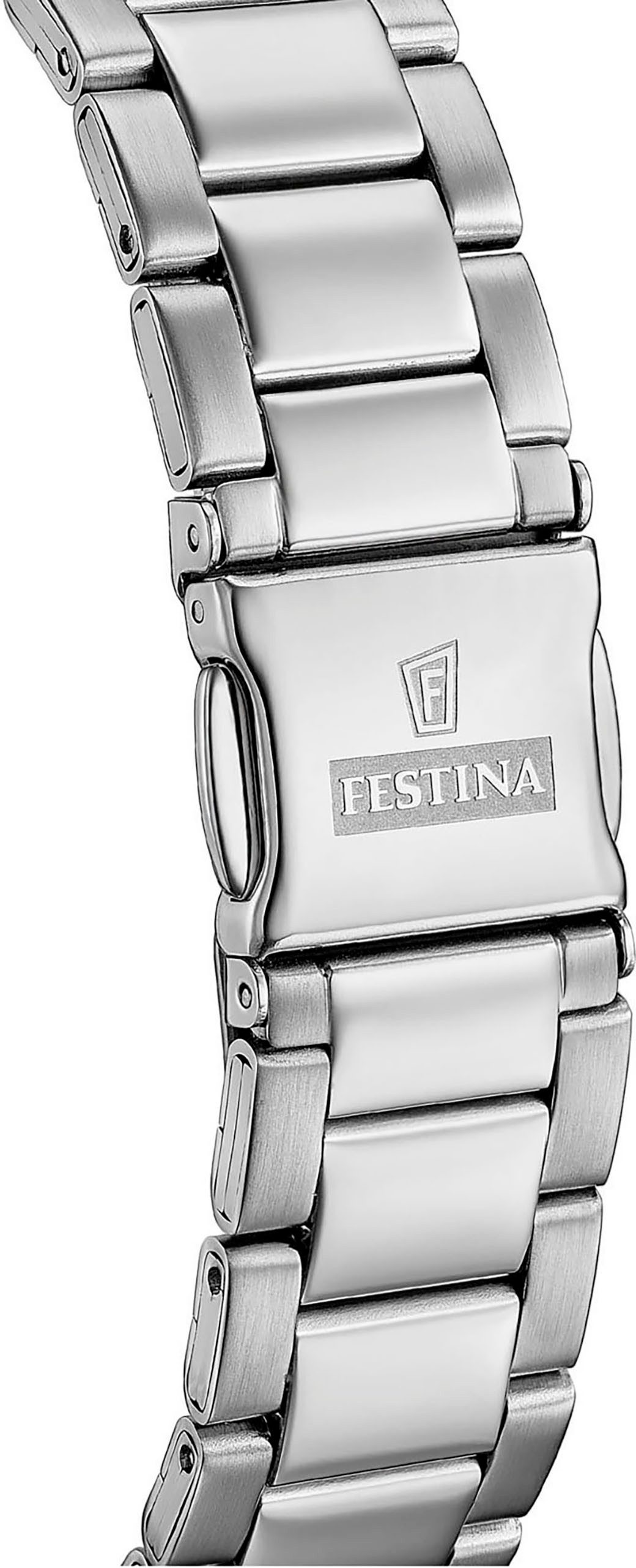 Festina Kwartshorloge Horloge, dameshorloge, herenhorloge, stalen band, analoog, dag