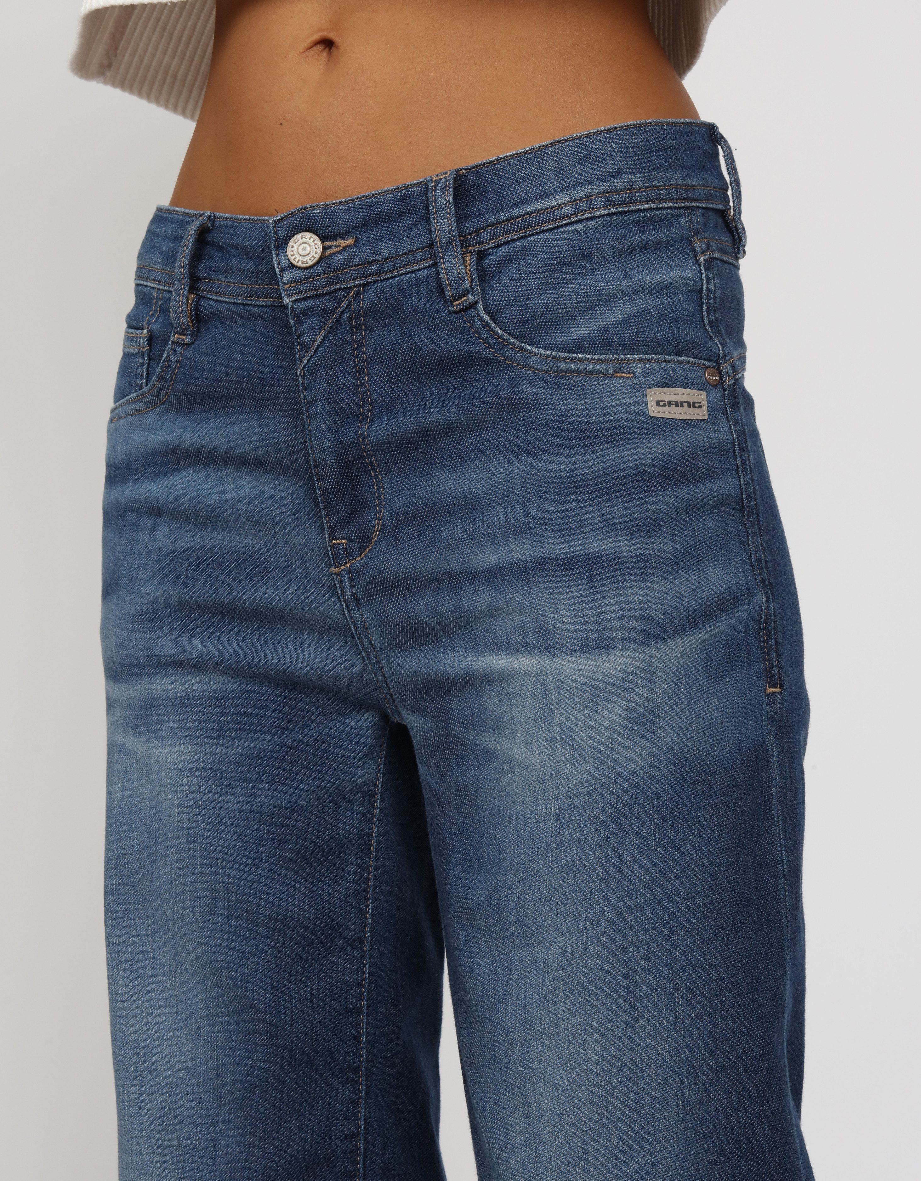GANG Wijde jeans 94AMELIE WIDE