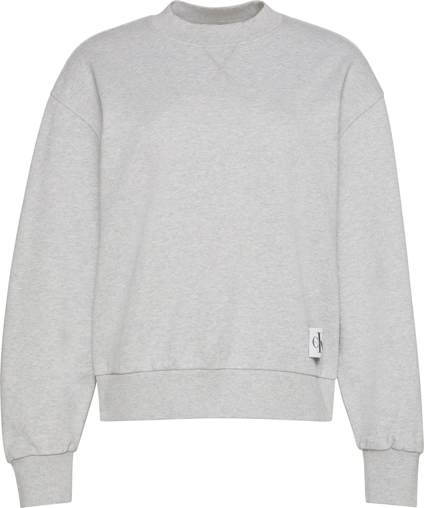 Calvin Klein Sweatshirt A- LS BADGE LOGO TERRY CREW NK