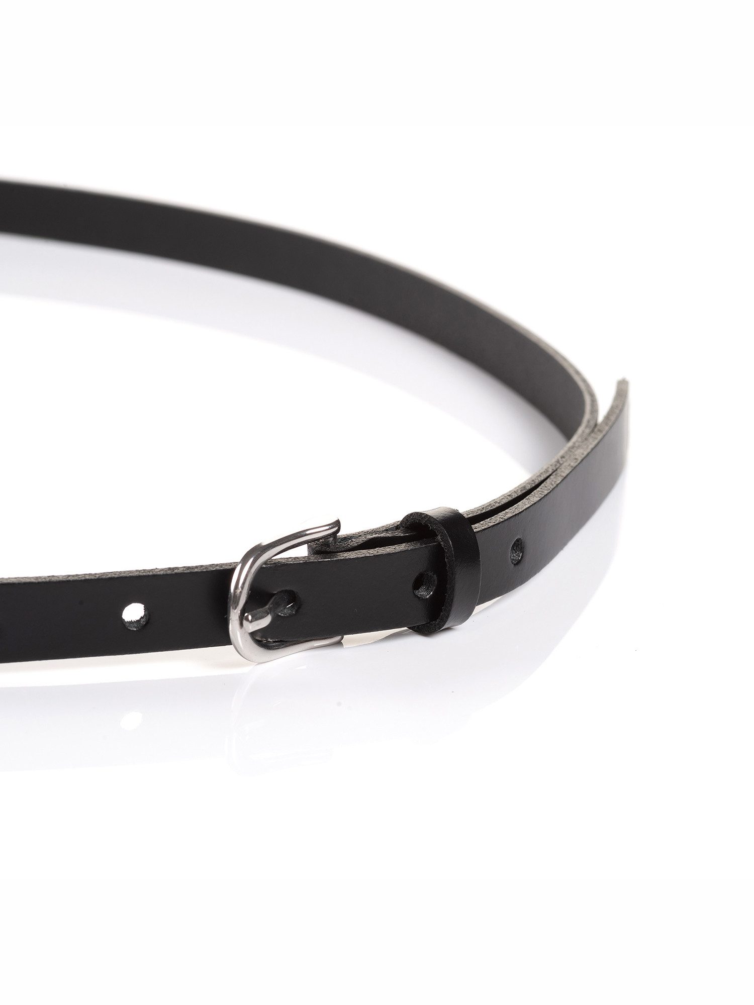 Tom Tailor Synthetische riem TTDPAULA van glad echt leer met filigraan gesp - 1,5 cm smal