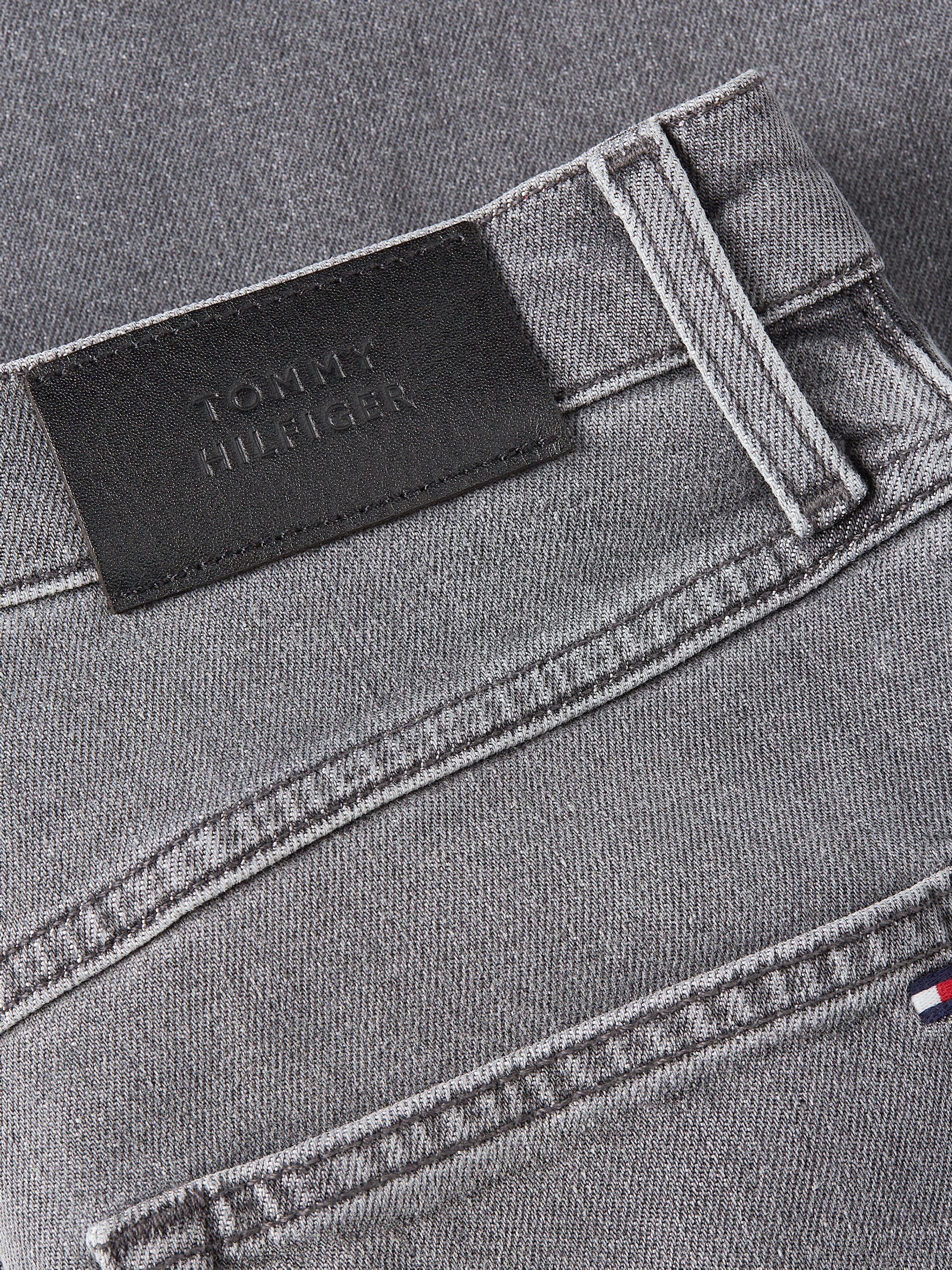 Tommy Hilfiger Straight jeans RELAXED STRAIGHT HW GER met tommy hilfiger logo-badge