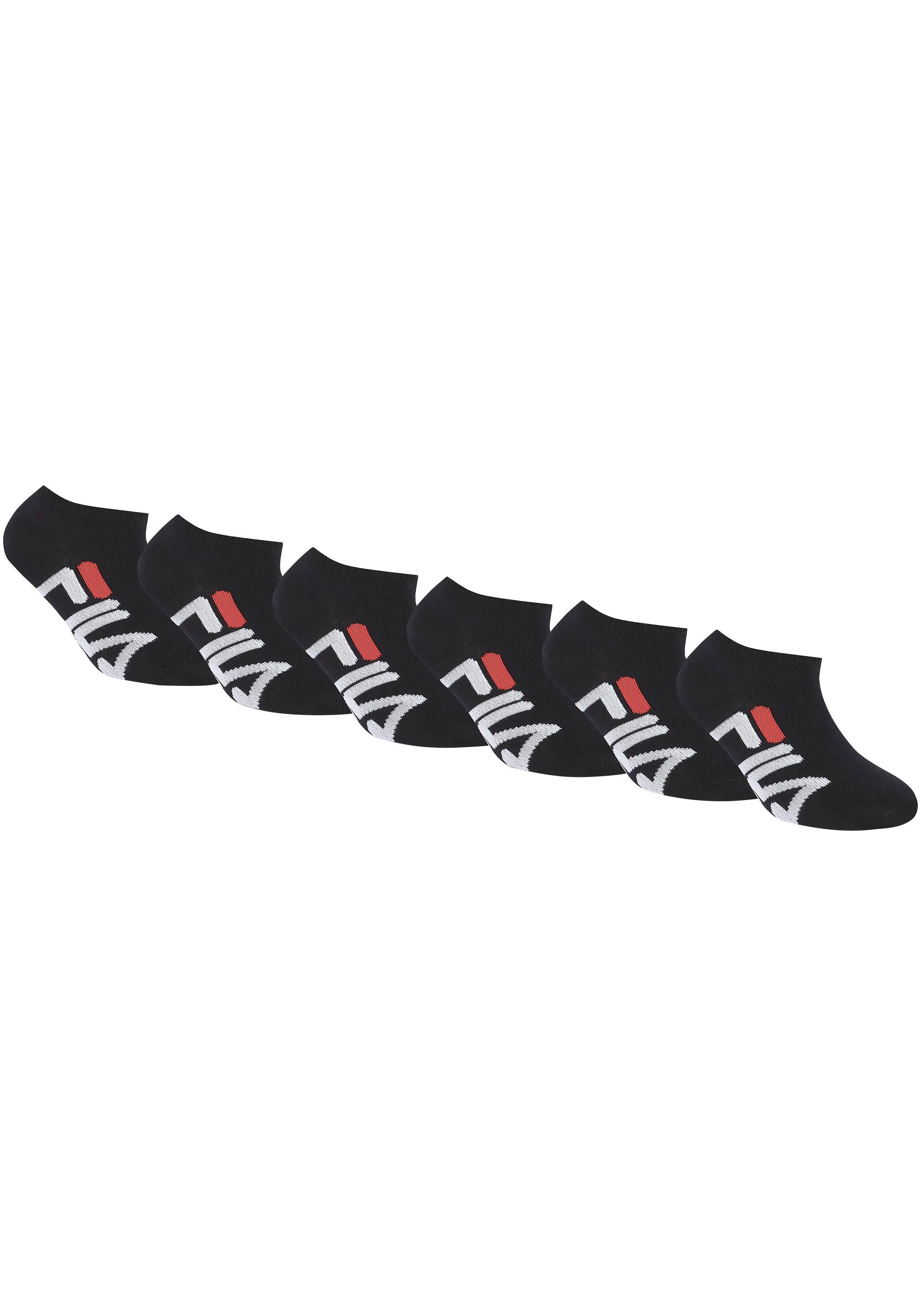 Fila Sneakersokken JUNIOR UNISEX INVISIBLE SOCKS met logo-opdruk aan de zijkant (set, 6 paar)