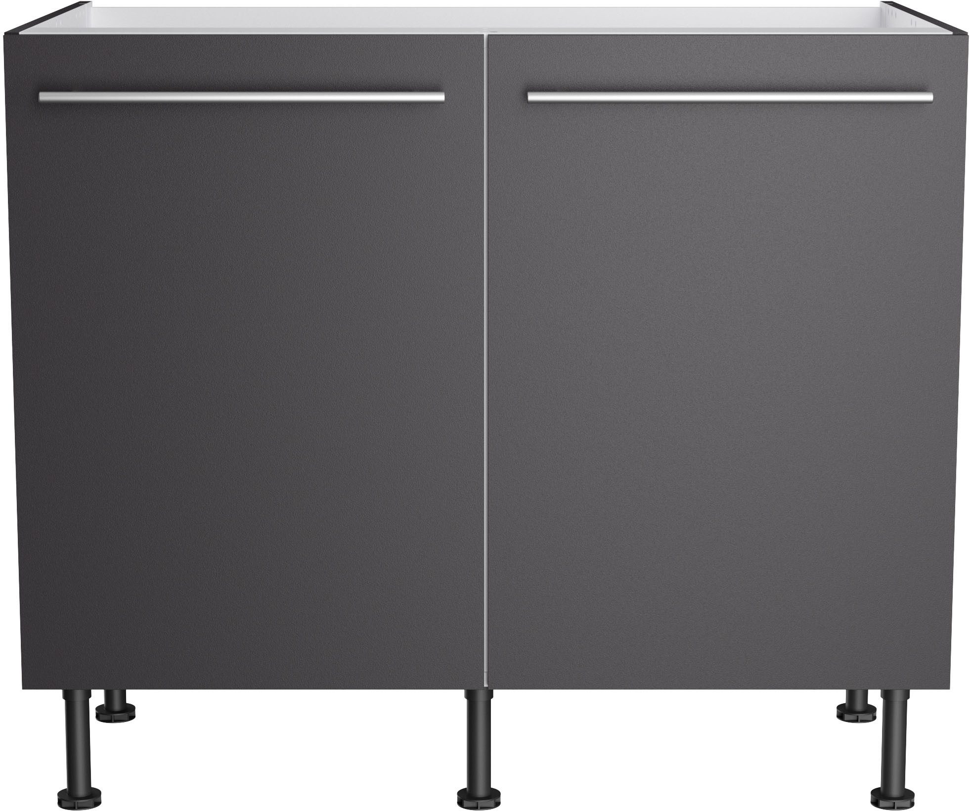 OPTIFIT Gootsteenkast Bern2 Breedte 100 cm, 2 deuren