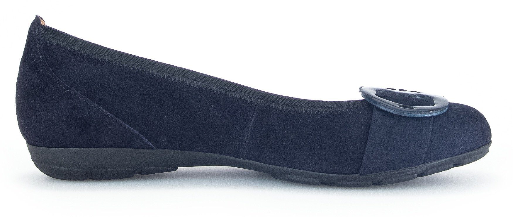Gabor Ballerina's platte schoenen, instappers met hovercraft luchtkamer-zool