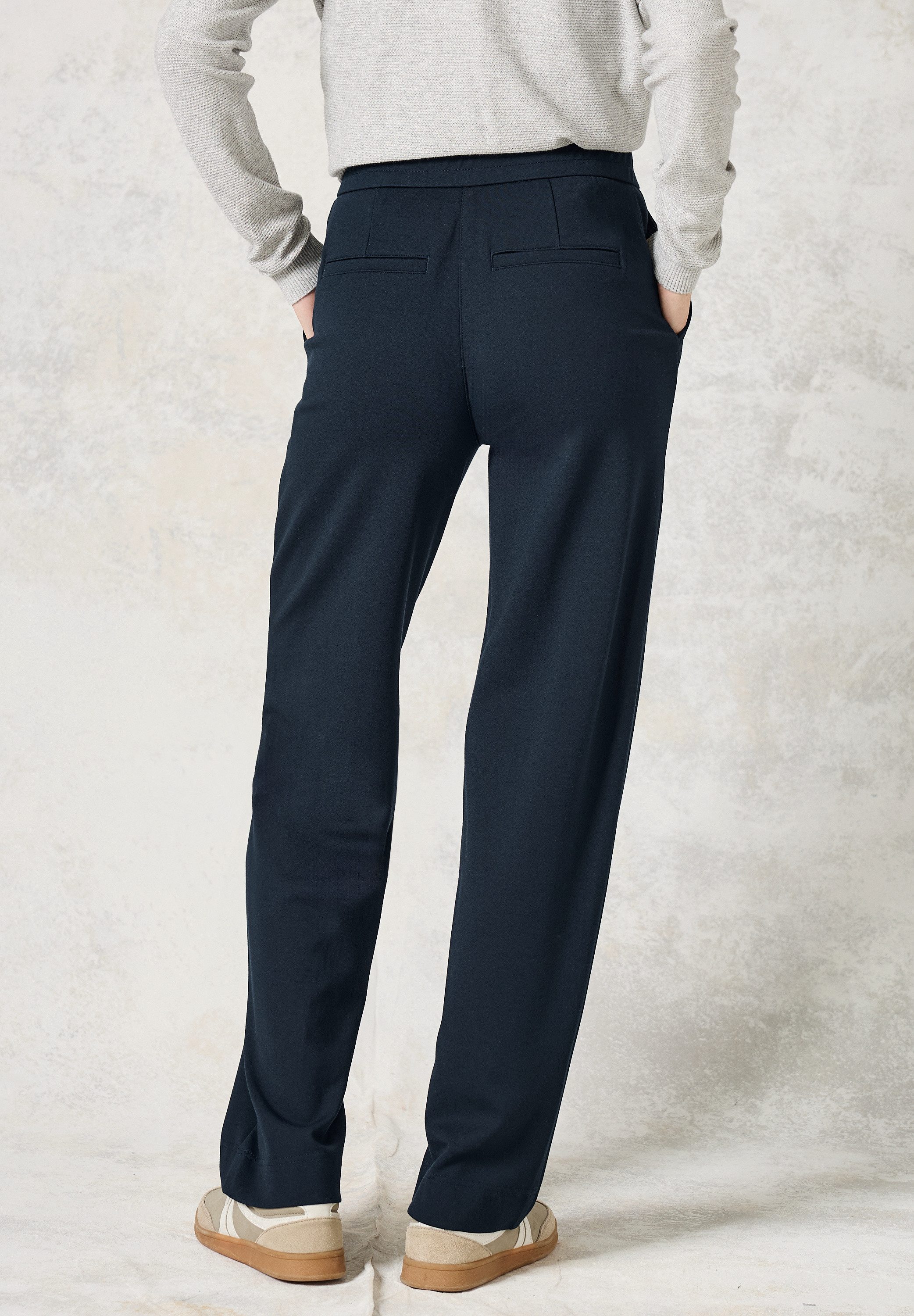 Cecil Stoffen broek Style Neele met stretchband