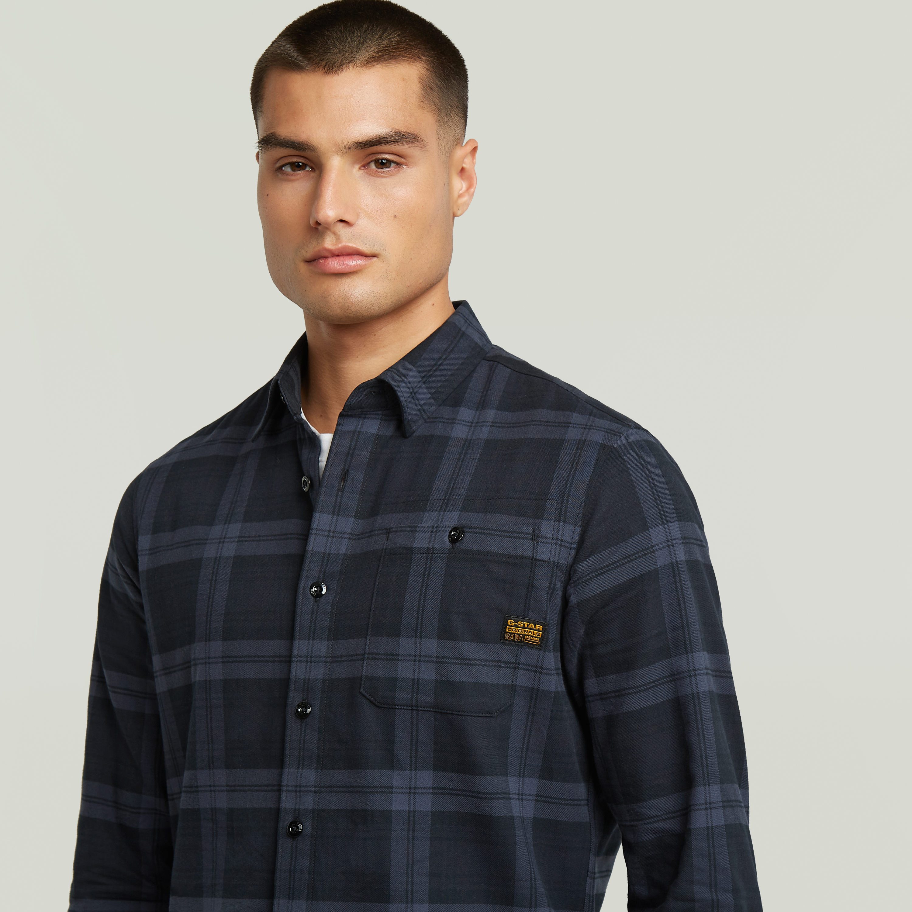 G-Star RAW Overhemd met lange mouwen Bristum 2.0 Slim Shirt