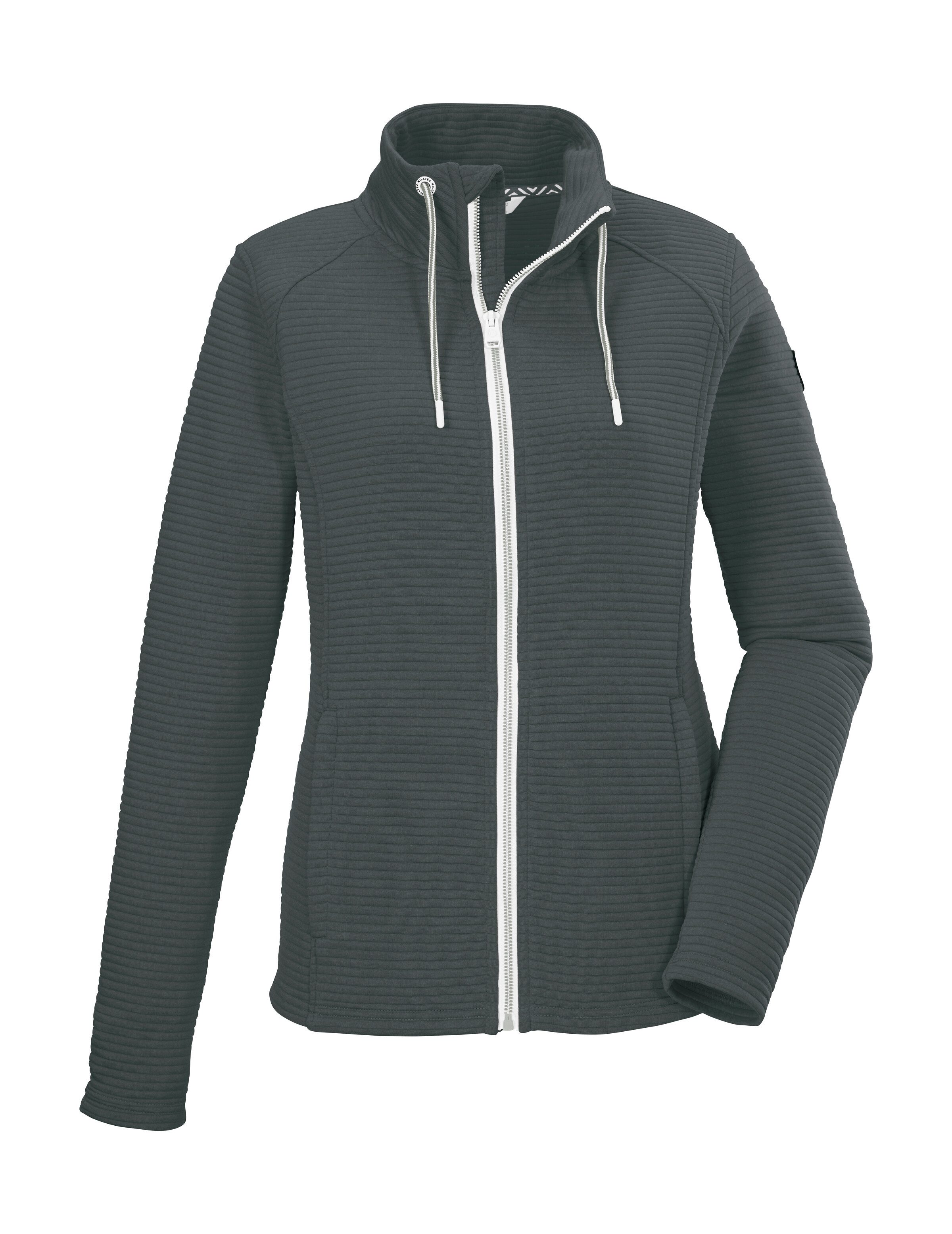 Killtec Vest KOS 24 WMN FLX JCKT Comfortabele damesjack, gerecycled materiaal, kinbescherming, zijzakken