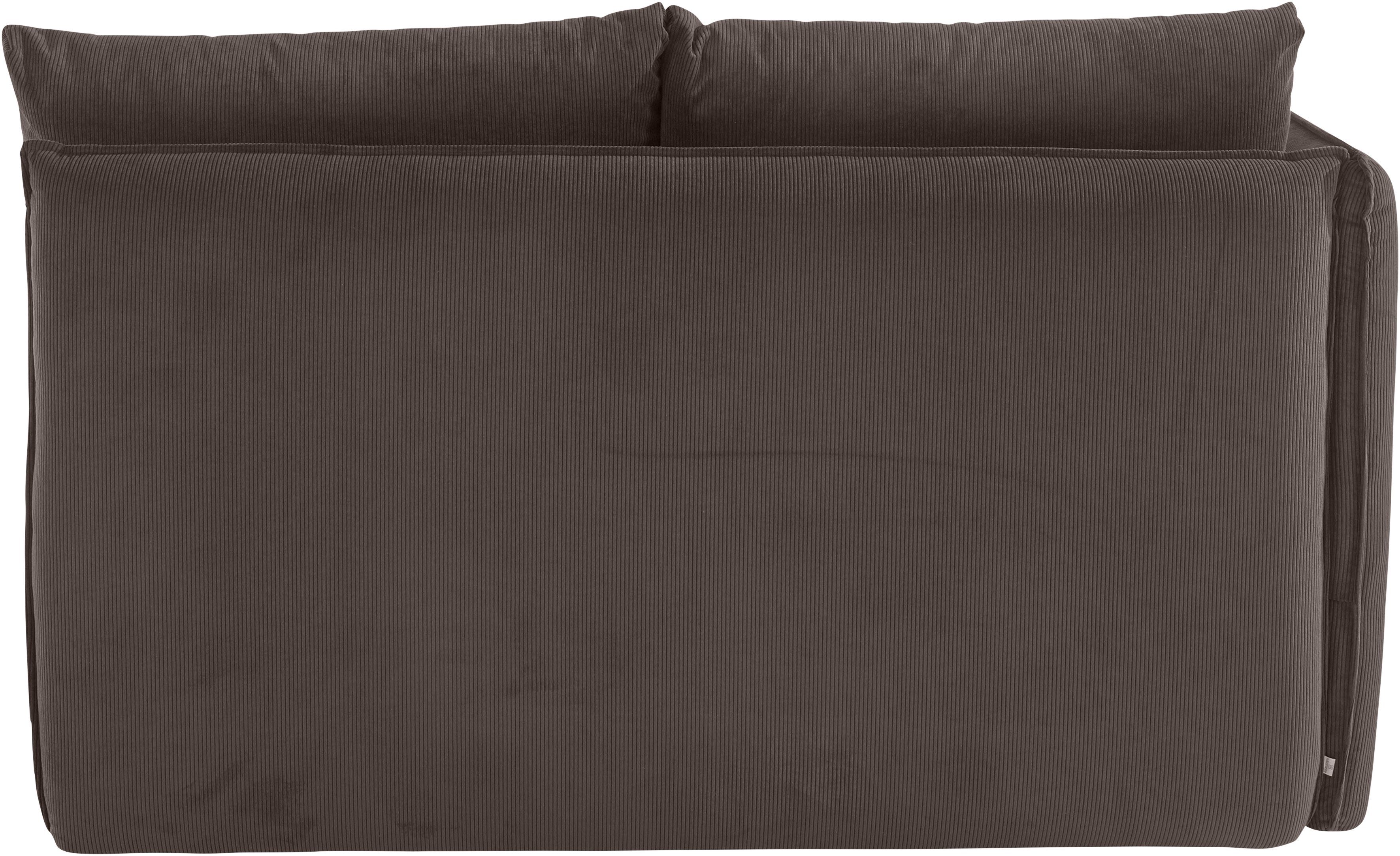 andas Ottomane Nöre korte lounge-module - zelf samenstellen, breedte 138 cm, diepte 128 cm