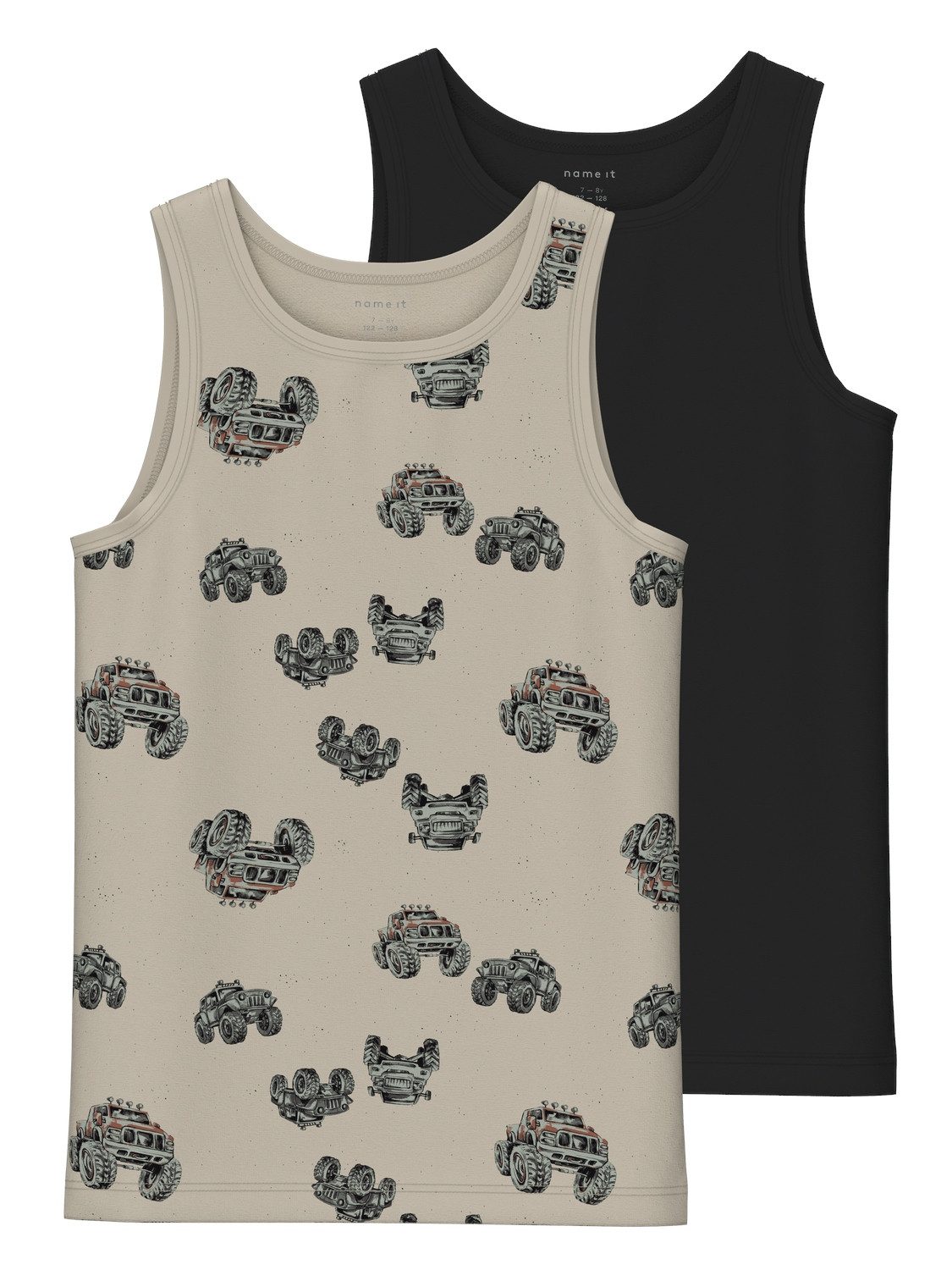 Name It Hemd NKMTANK TOP 2P PEYOTE MONSTER TRUCK NOOS (set, 2 stuks)