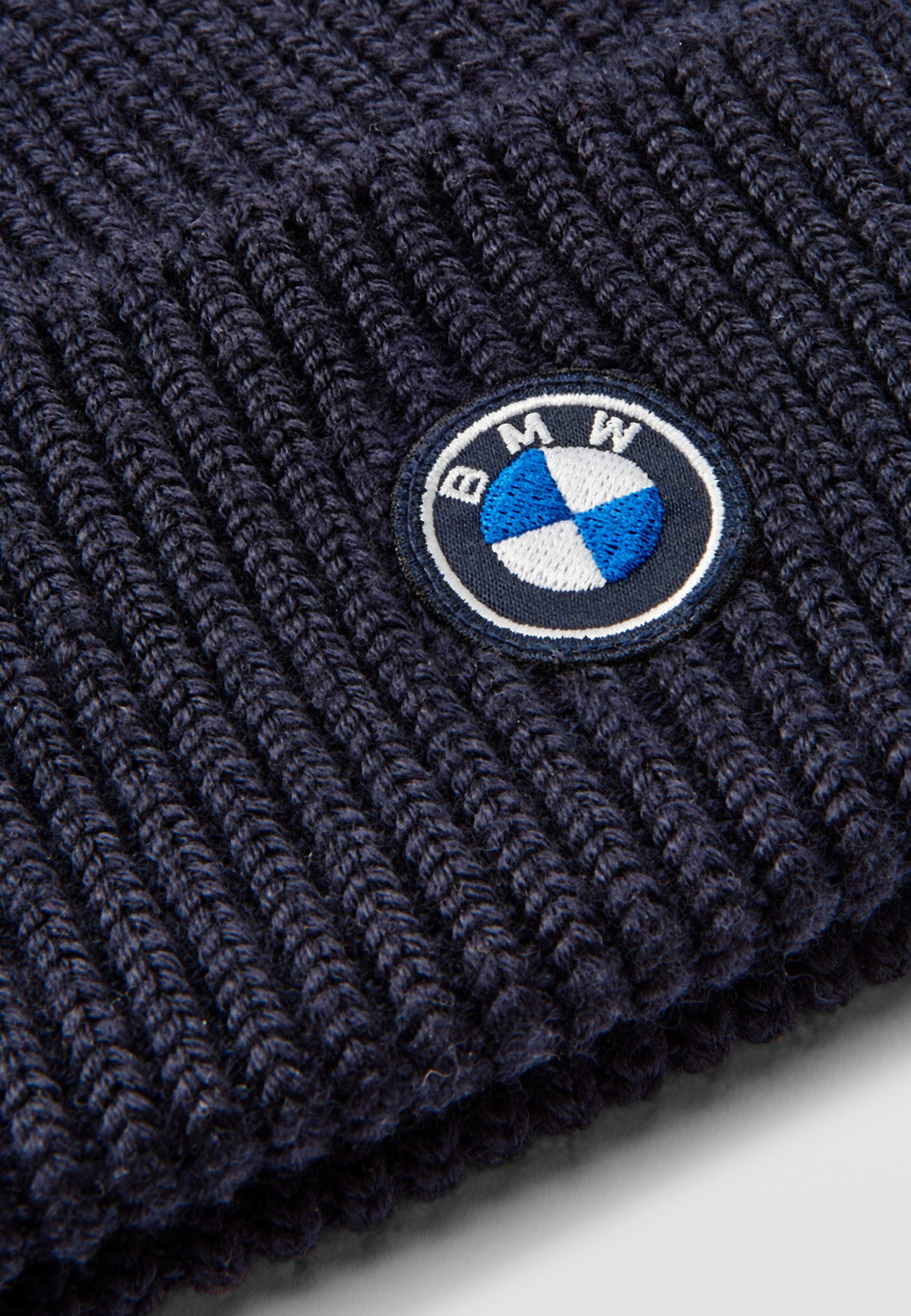 BMW Gebreide muts met geborduurd bmw logo applicatie