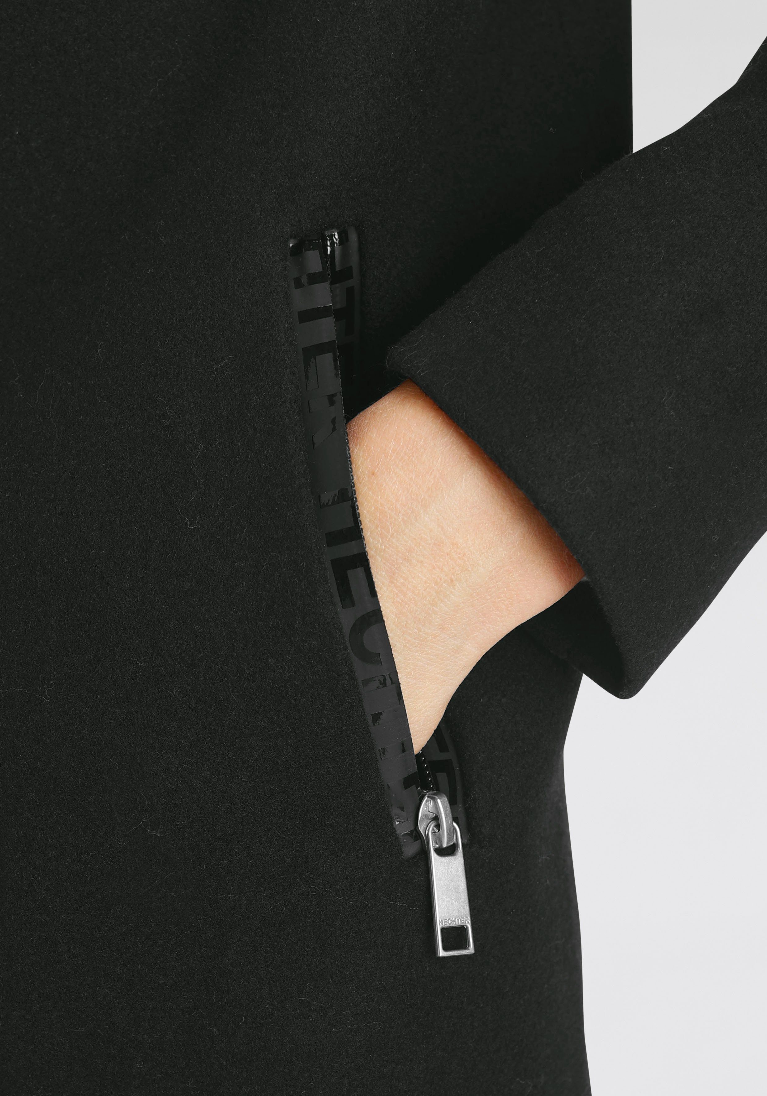 HECHTER PARIS Korte jas met geïntegreerd gilet (set, 2-delig)