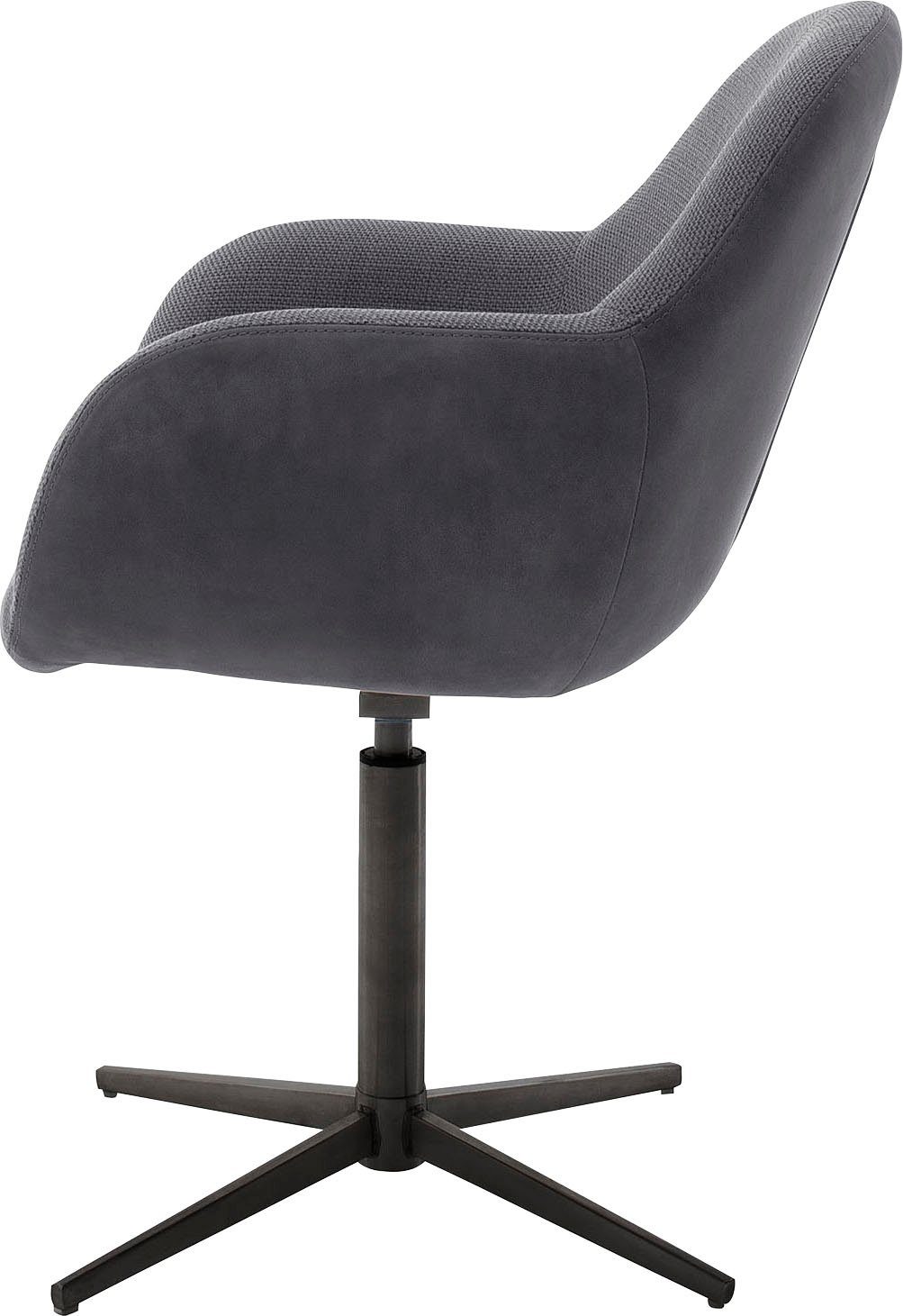 MCA furniture Eetkamerstoel MELROSE Stoel 360º draaibaar met nivellering (set, 2 stuks)