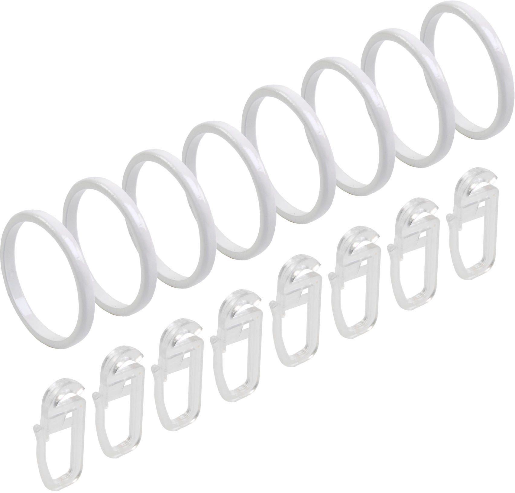 Liedeco Gordijnring Power voor gordijnroeden ø 28 mm (set, 8 stuks)