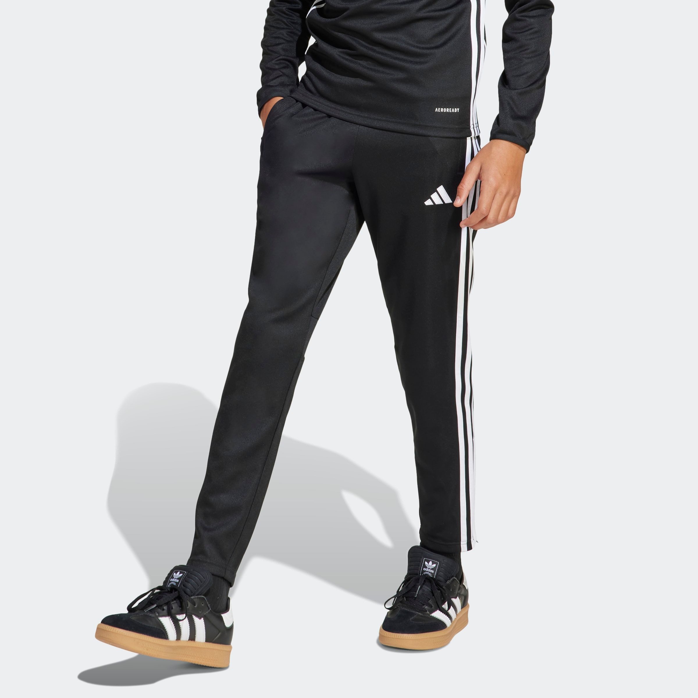 adidas Performance Trainingsbroek TIRO ES PNT Y (1-delig) kinderen trainingsbroeken maat 116 zwart