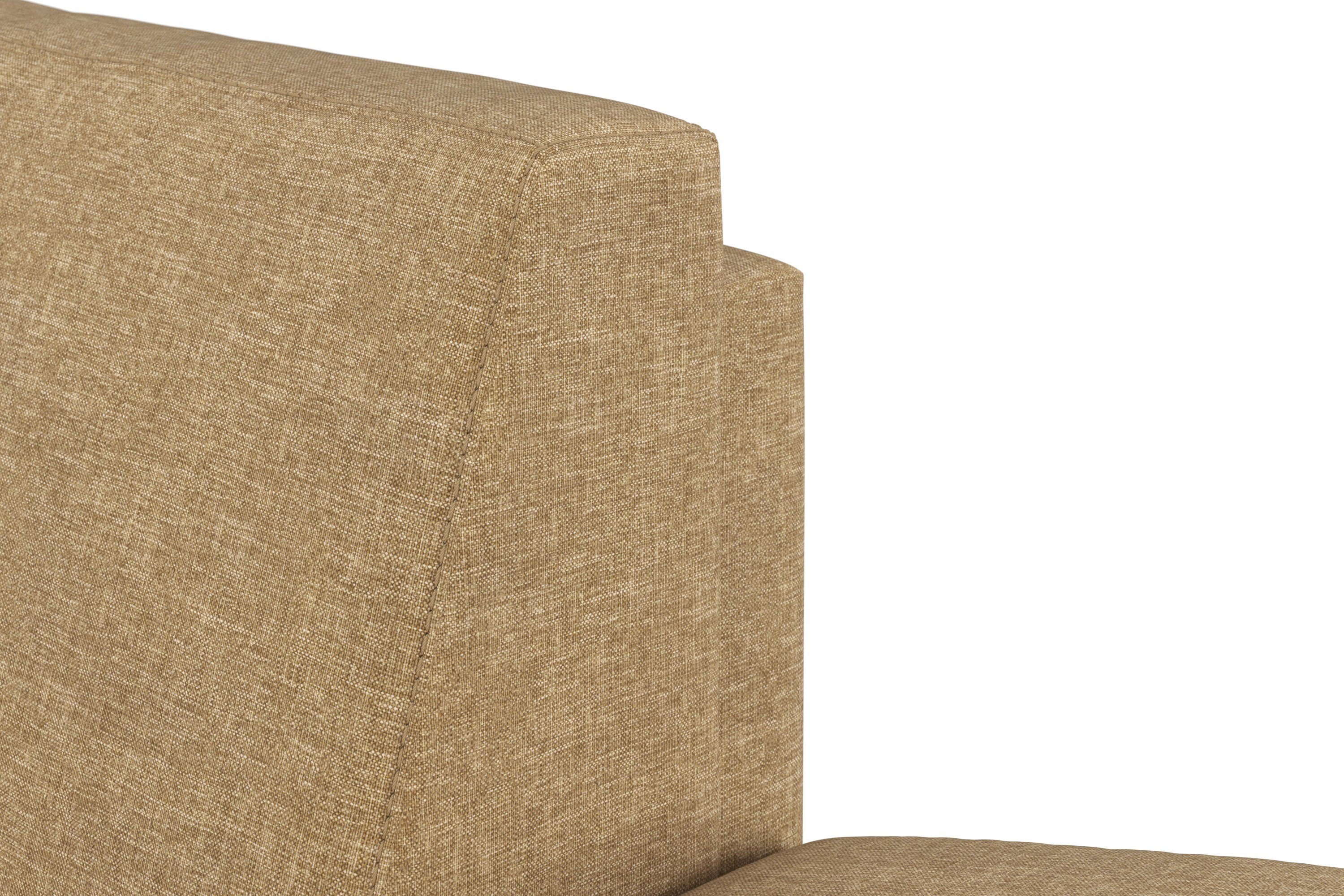 DOMO collection Hoekbank Capelo, comfortabel, duidelijke lijnen kenmerken dit ontwerp, L-Vorm met verstelbare armleuningen, naar keuze met slaapfunctie, binnenvering