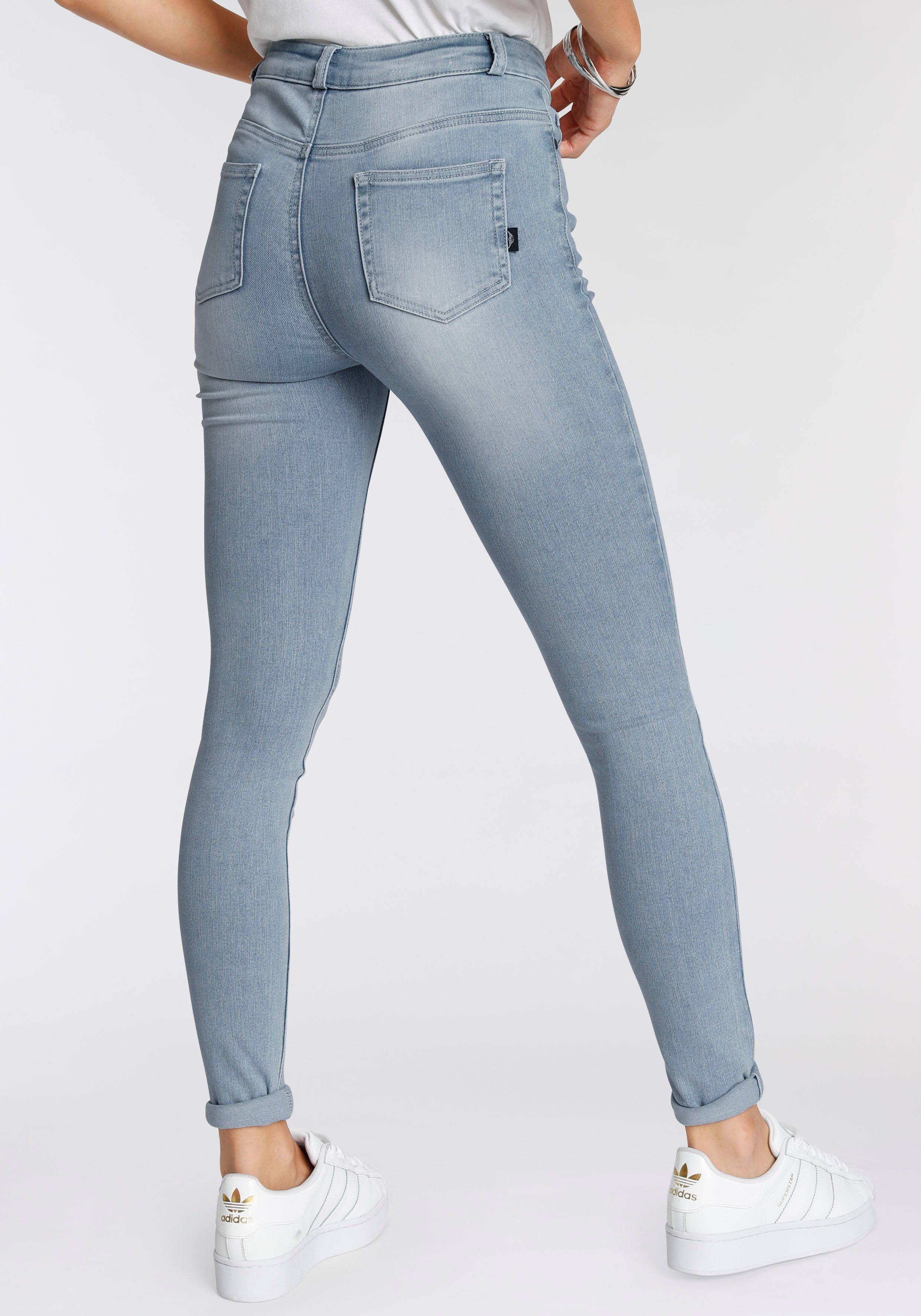 Arizona Skinny fit jeans Ultra Soft hoge taille, lang, van katoen, polyester en elastaan