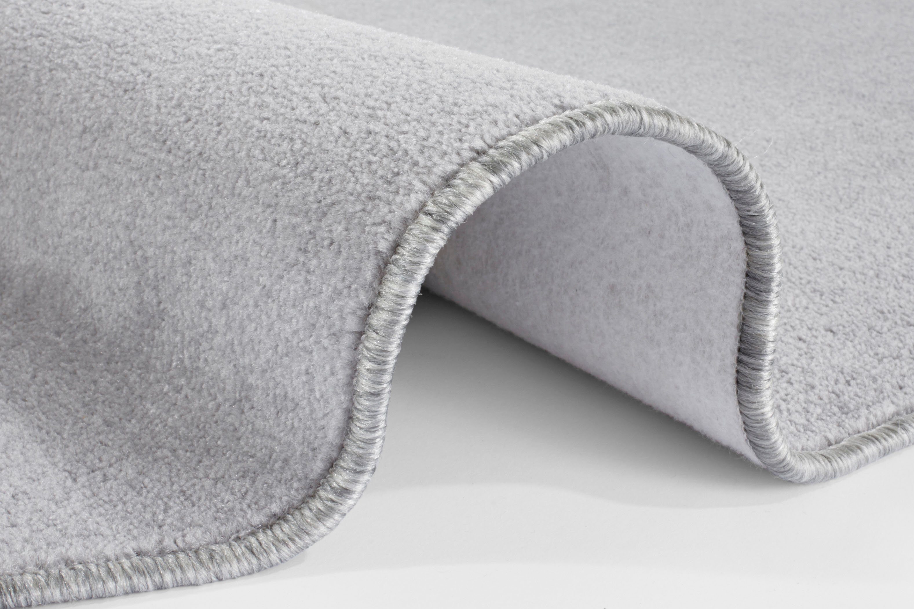 HANSE Home Vloerkleed Shashi Korte pool, unikleur, vloerkleed, zacht, eetkamer, kinderkamer, hal