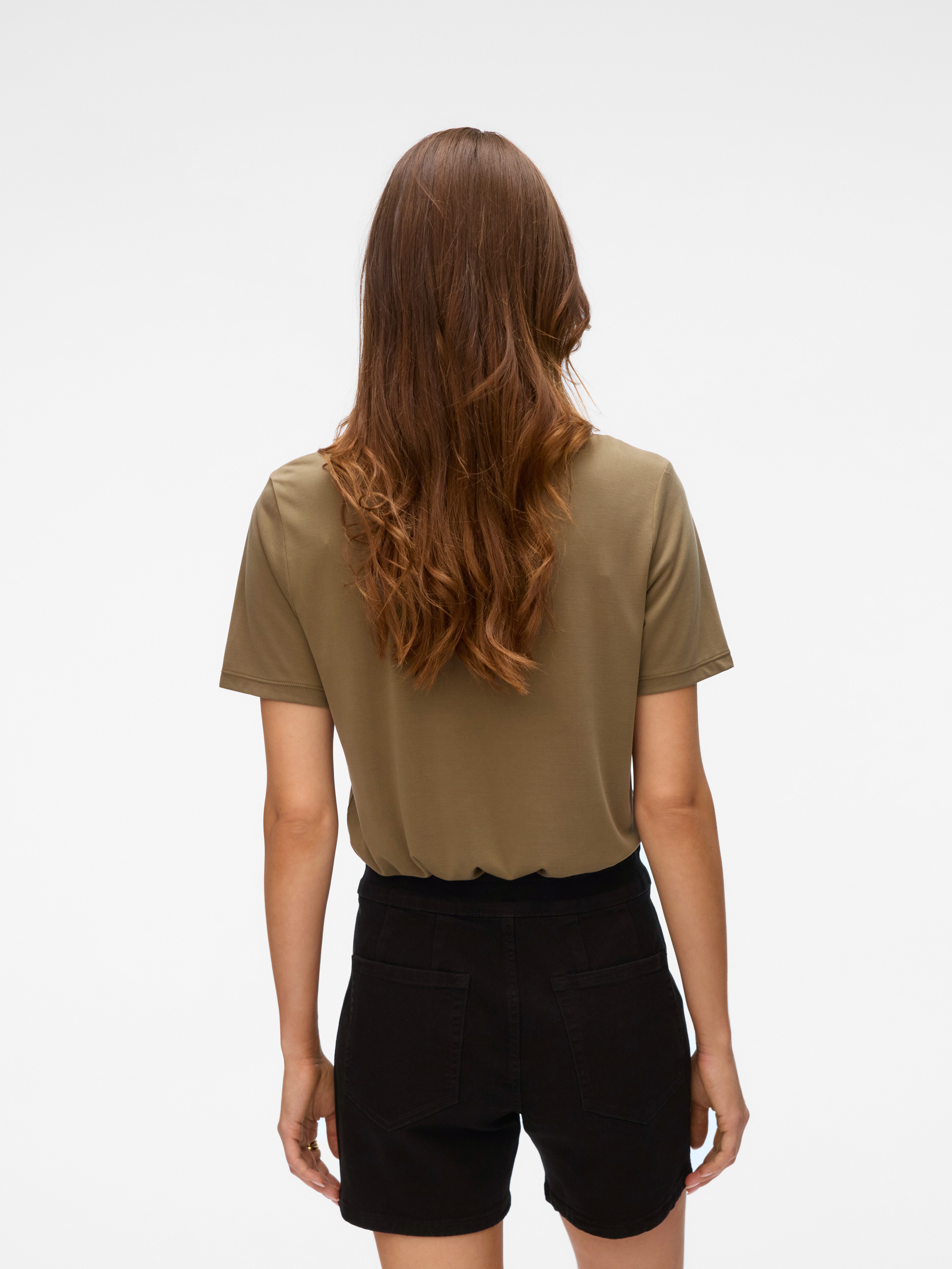 Vero Moda Shirt met korte mouwen VMSAVANNAH LACE 2-WAY SS TOP JRS