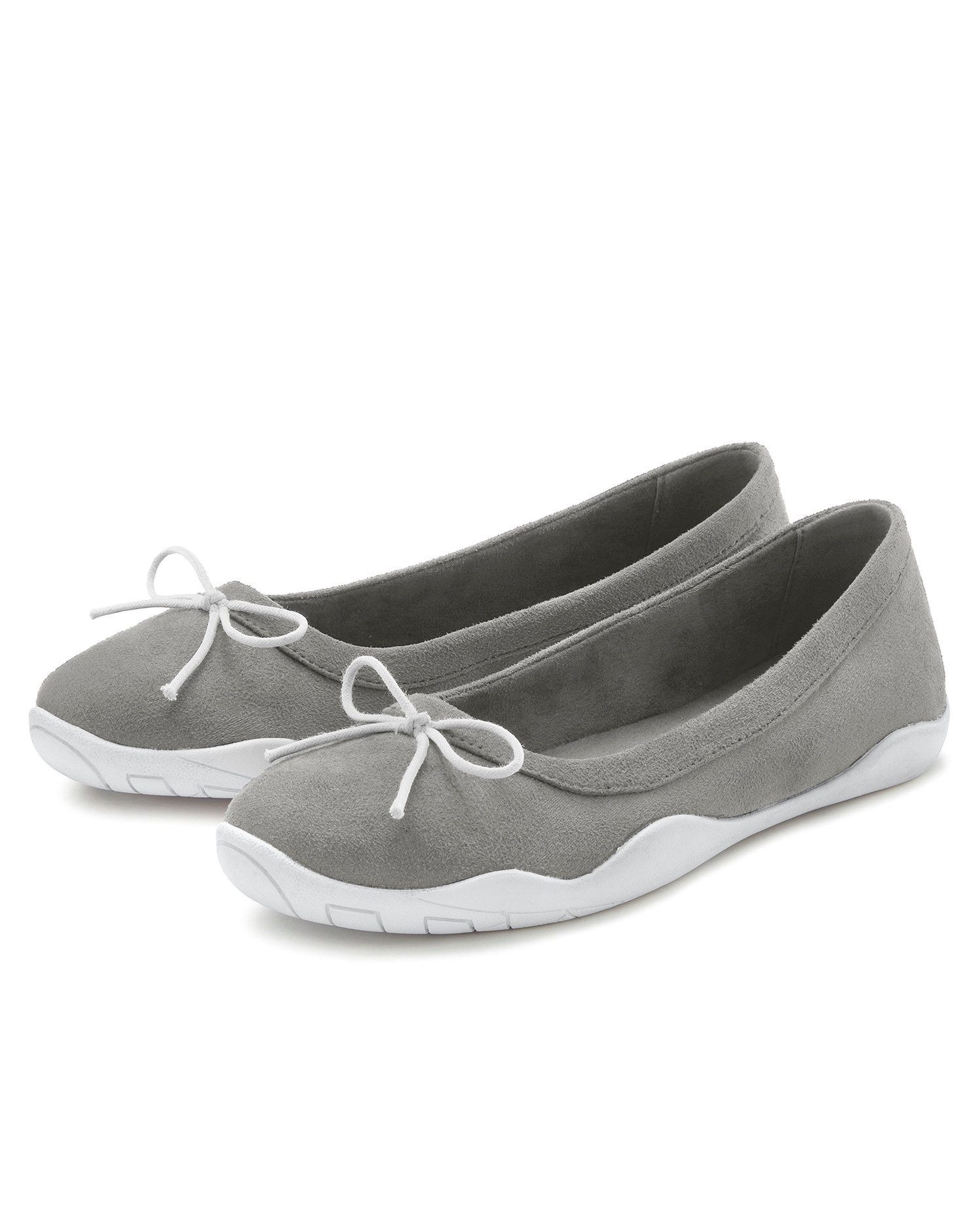 Lascana Ballerina's Sneaker, lichte vrijetijdsschoen, sneaker, instapper, lage schoen, platte zool vegan