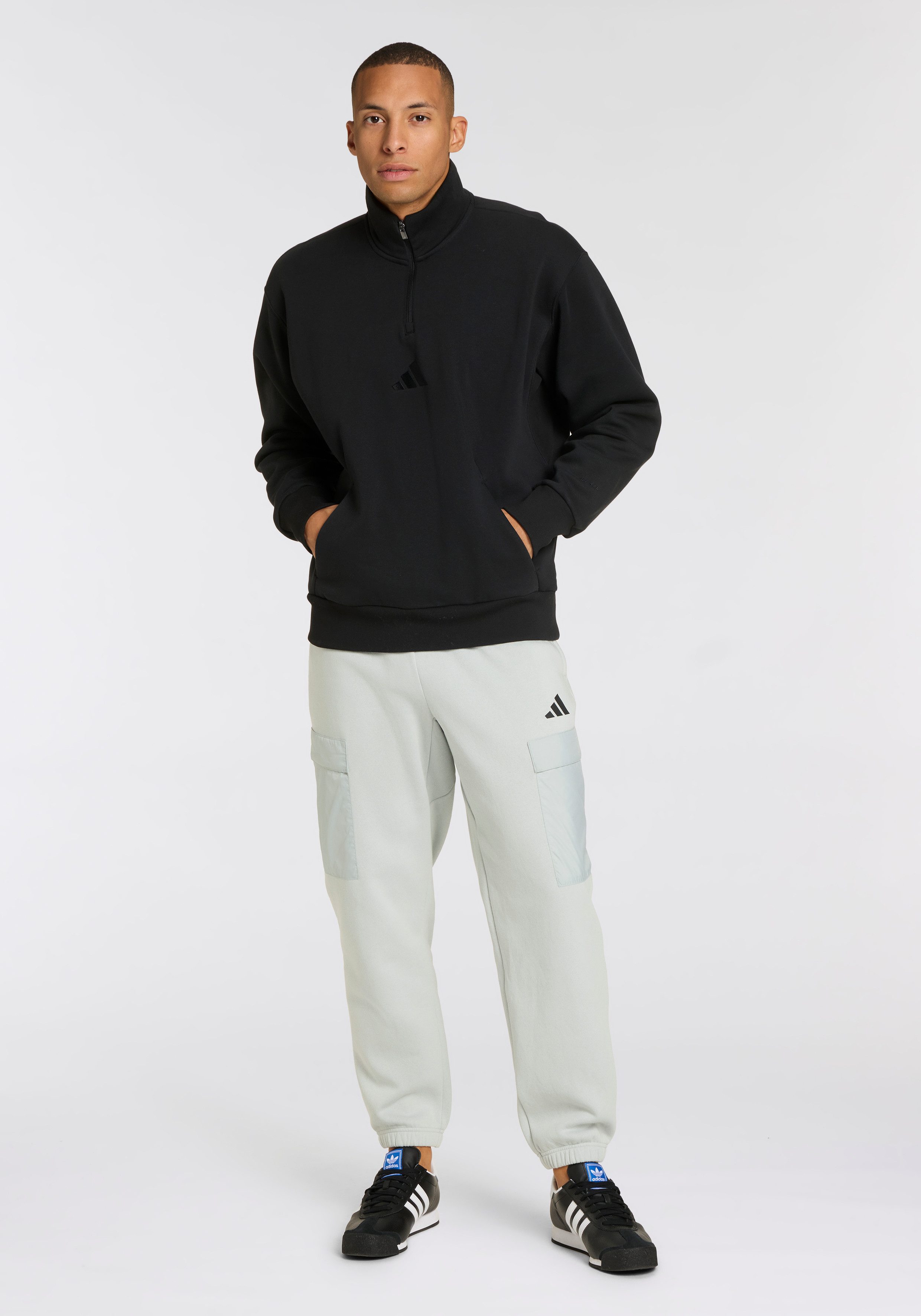 adidas Sportswear Sweatshirt M A SZN FL 1/4Z