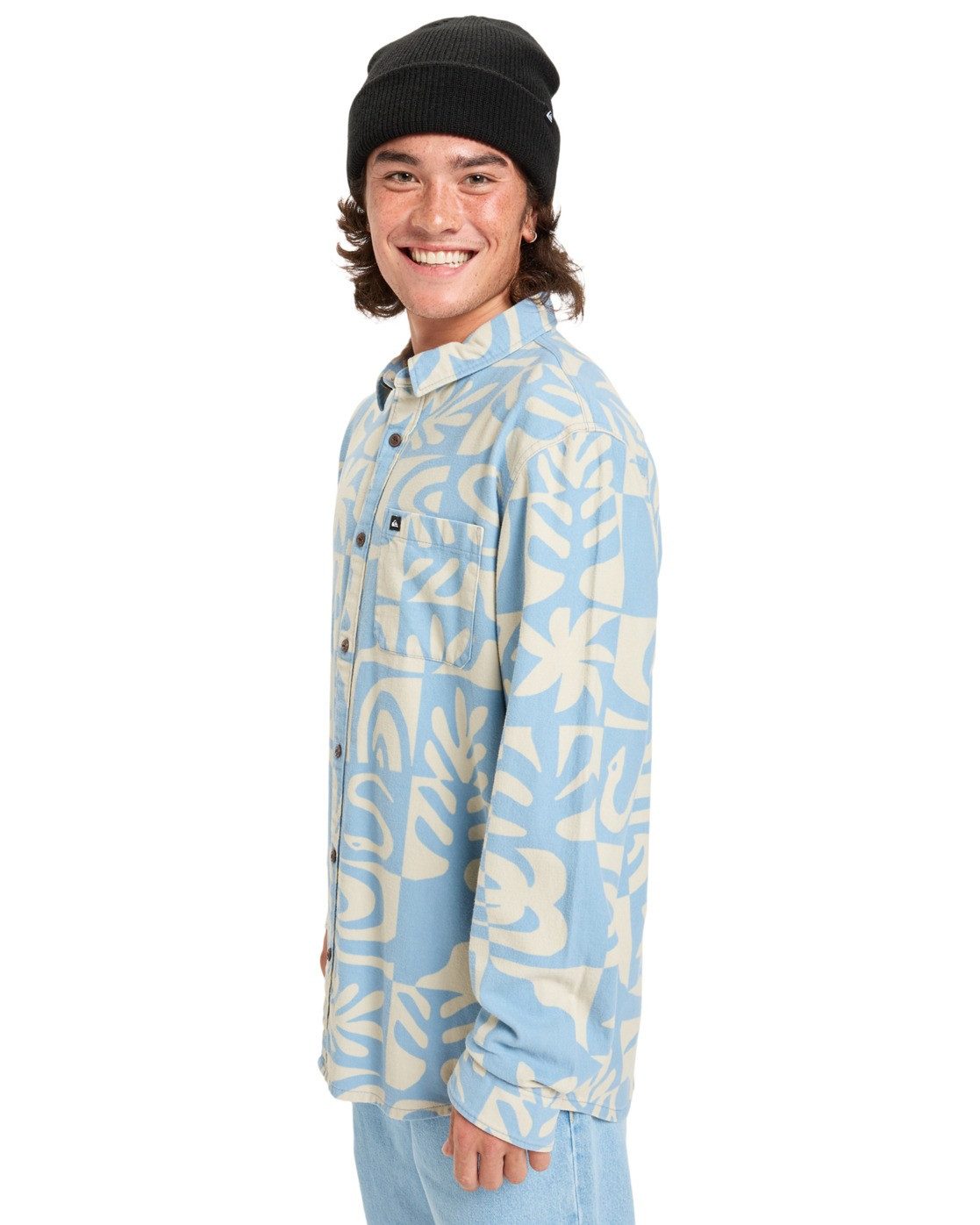 Quiksilver Overhemd met lange mouwen Motherfly Printed