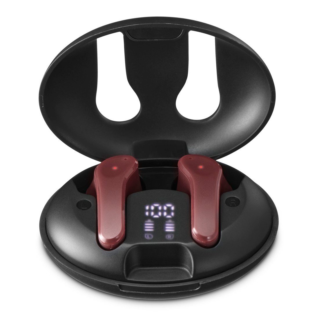 Hama Draadloze in-ear hoofdtelefoon Bluetooth-koptelefoon in-ear (draadloos opladen, 16u accu, ENC)