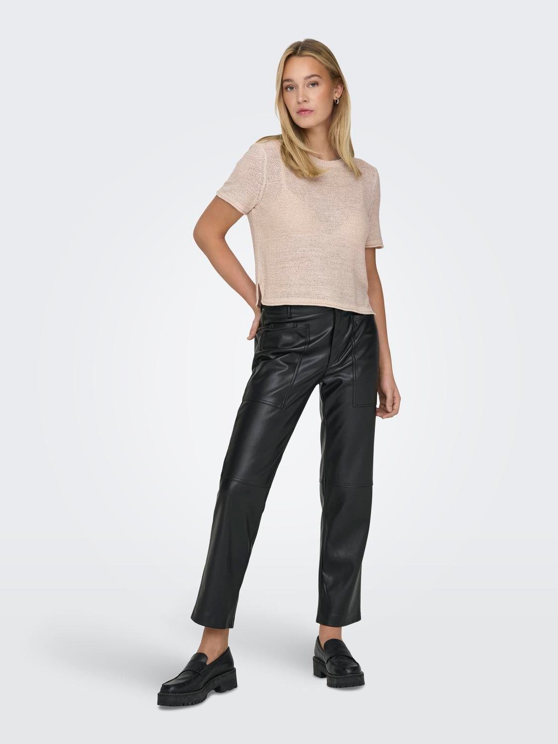 Only Trui met korte mouwen ONLSUNNY S/S PULLOVER NOOS KNT