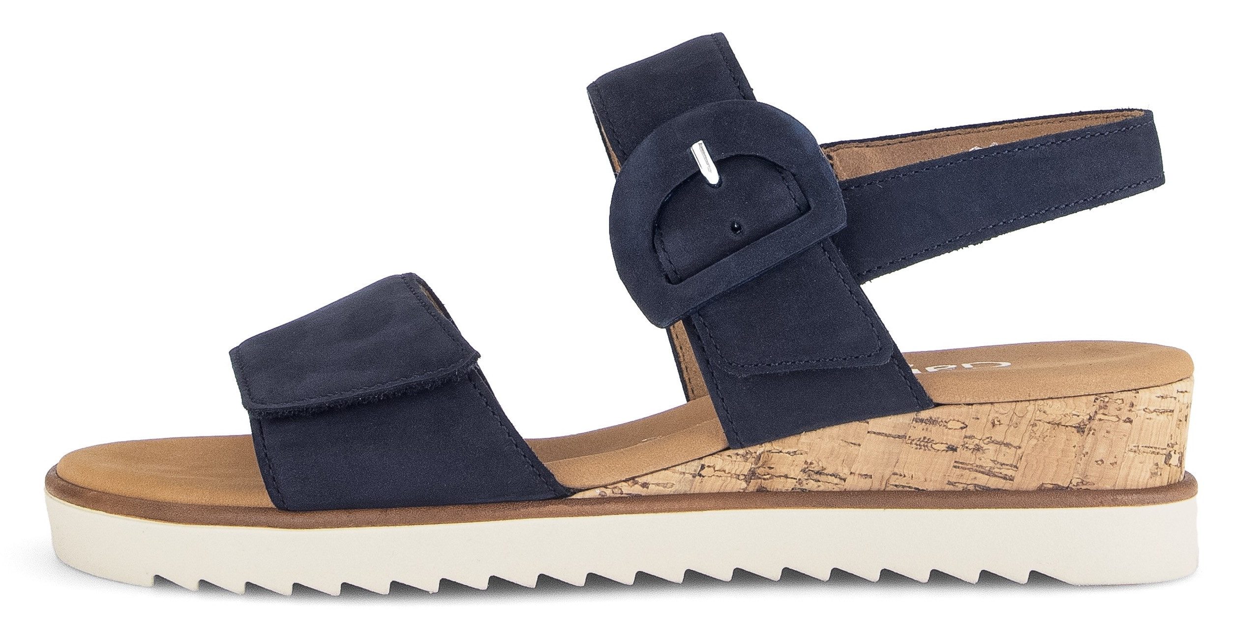 Gabor Sleehaksandaaltjes Genua , riemchensandaal, zomerschoen, comfort-schoen in breedte g (=breed)