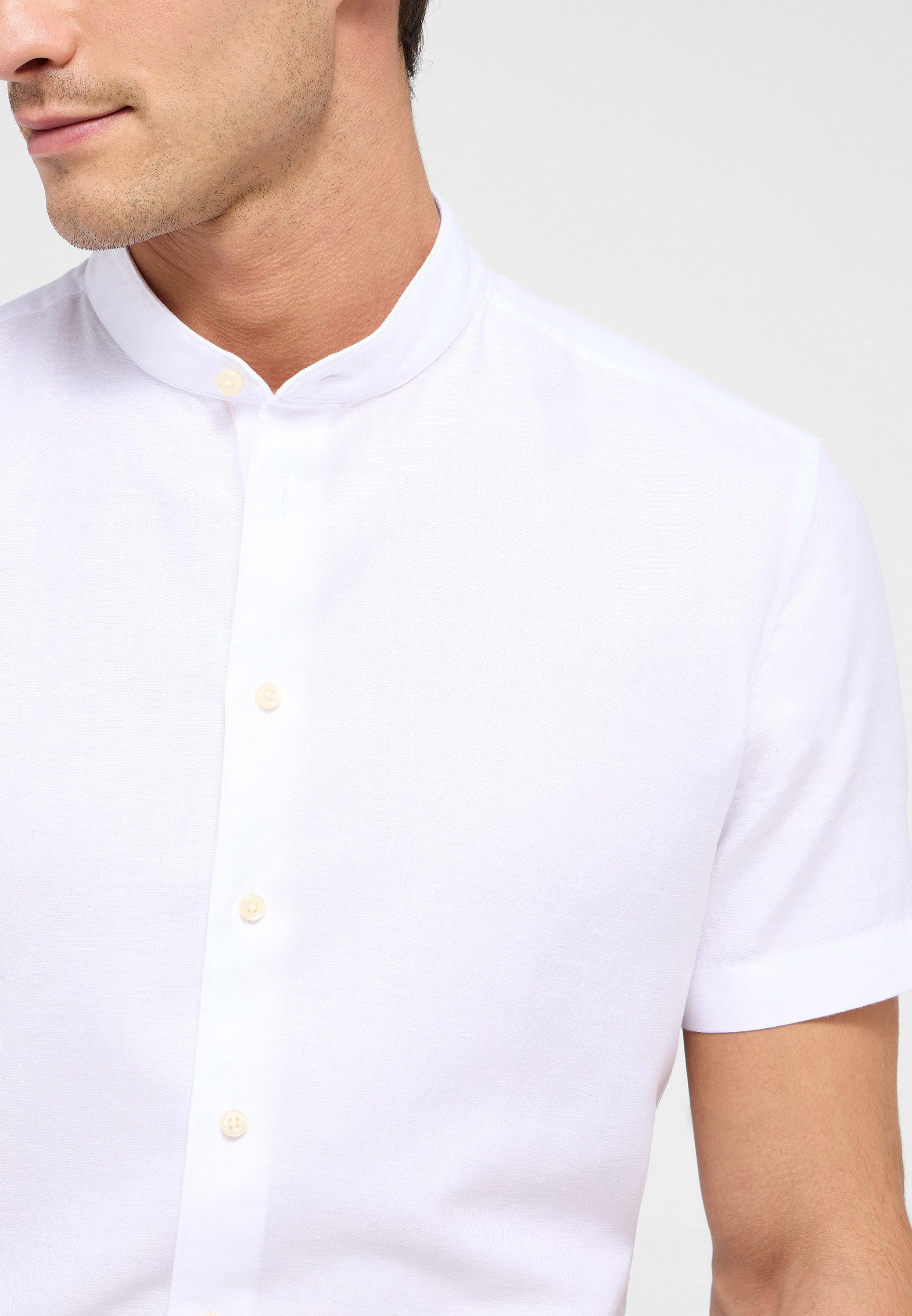 Eterna Overhemd met korte mouwen Slim fit EASY IRON (gemakkelijk te strijken)