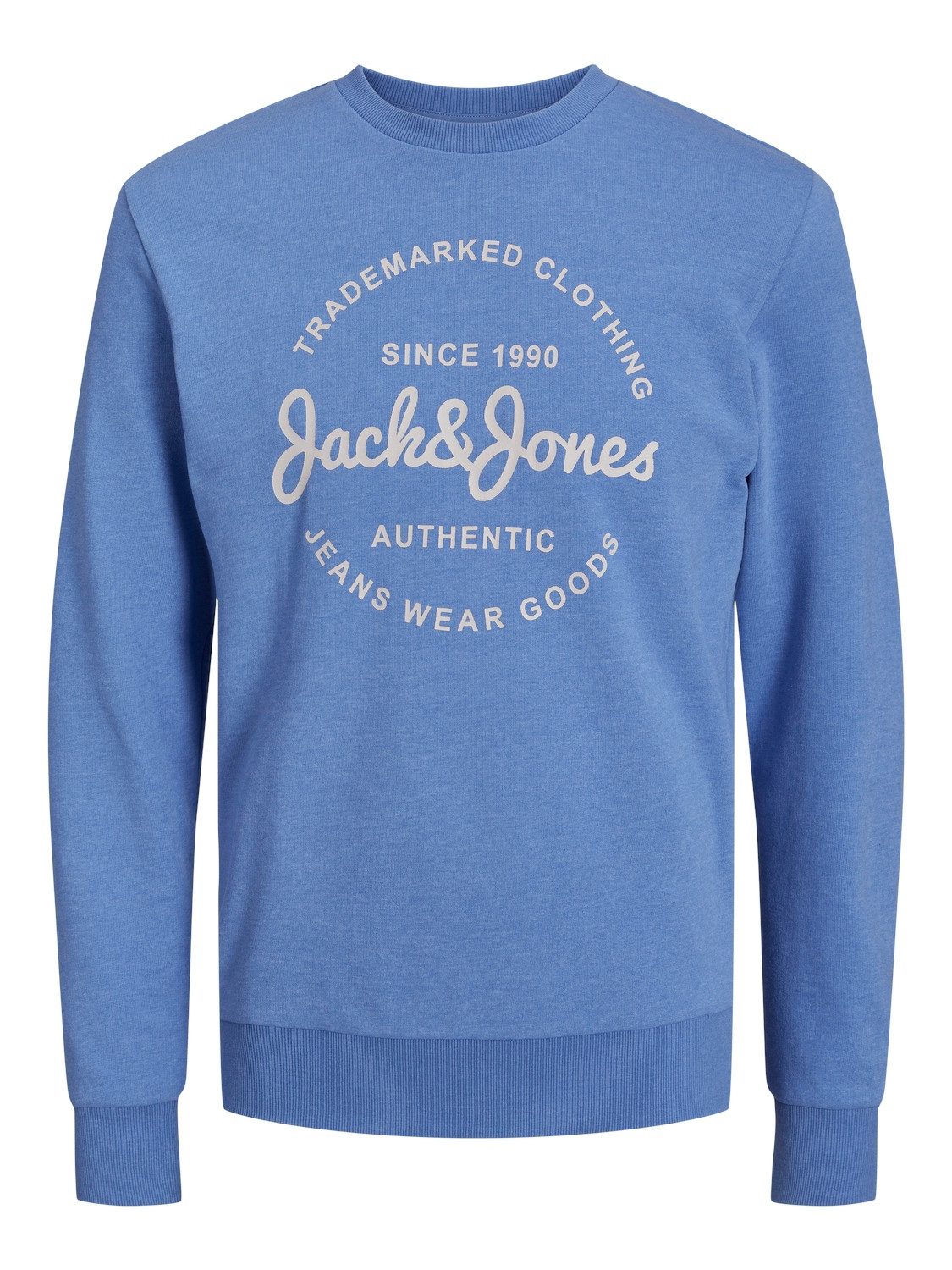 JACK & JONES sweater JJFOREST met printopdruk pacific coast