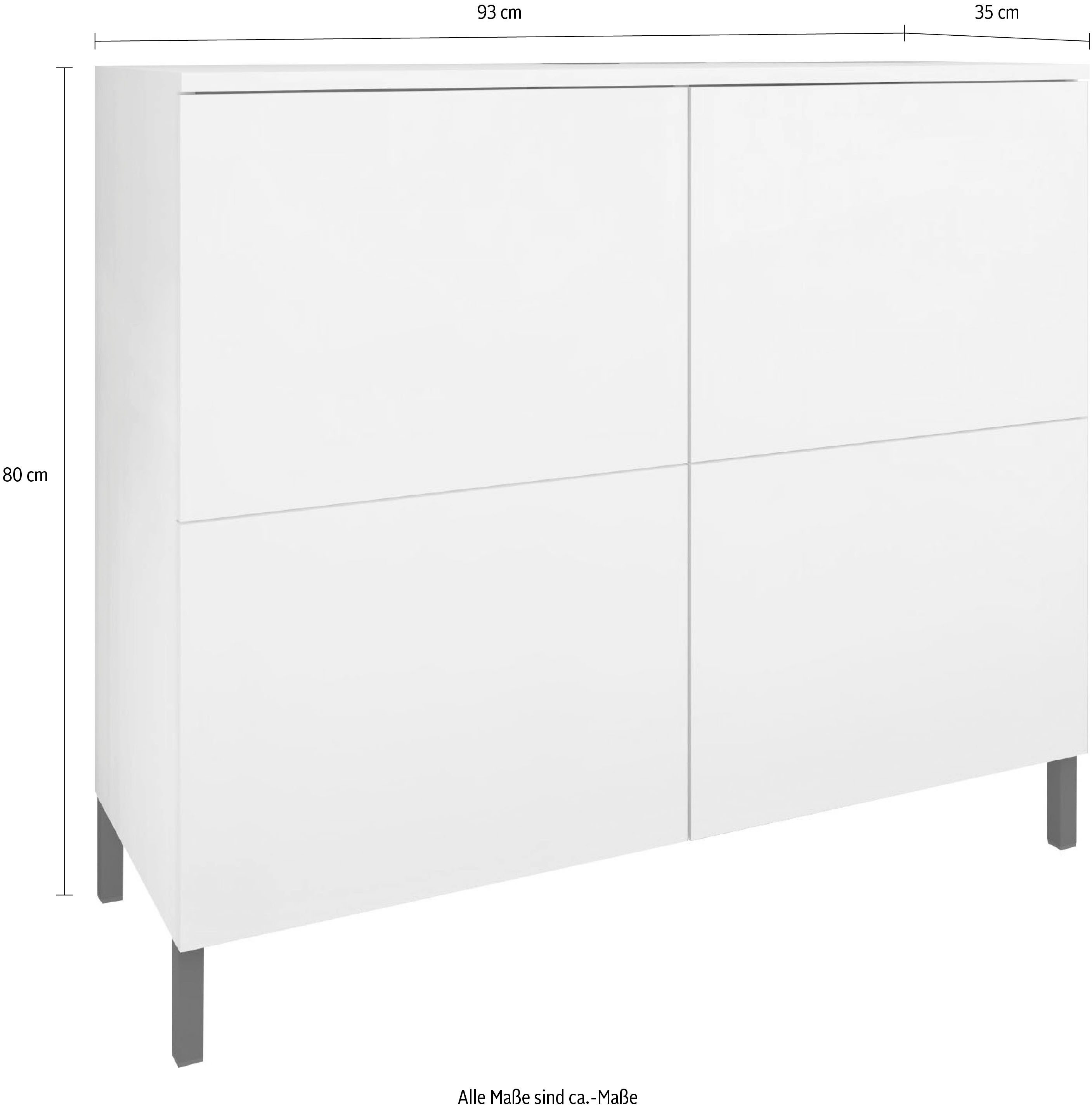 borchardt Möbel Kast Haama Breedte 93 cm