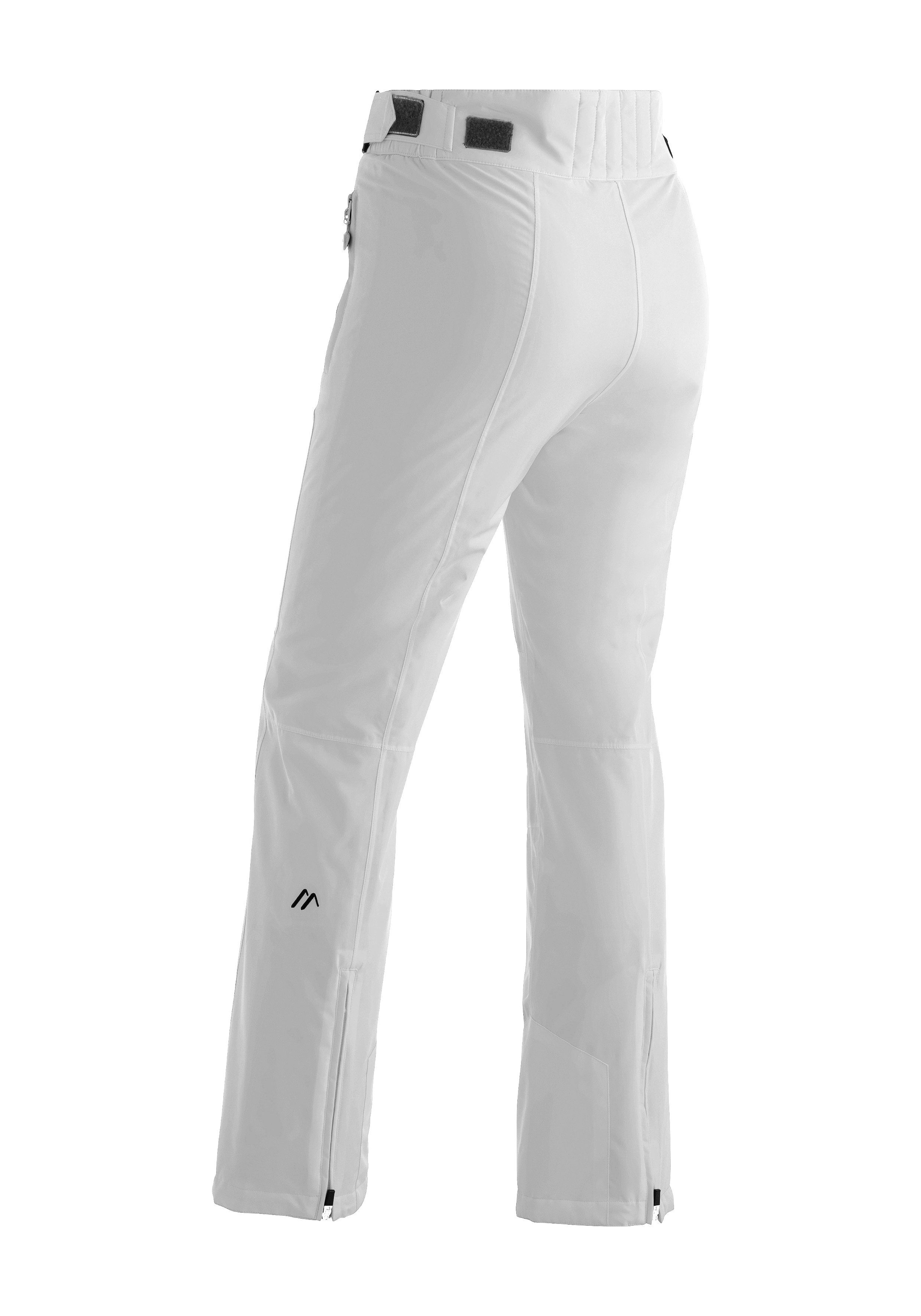 Maier Sports Skibroek Vroni slim Dames sneeuwbroek, wind- en waterdicht, 2 ritszakken, slim fit