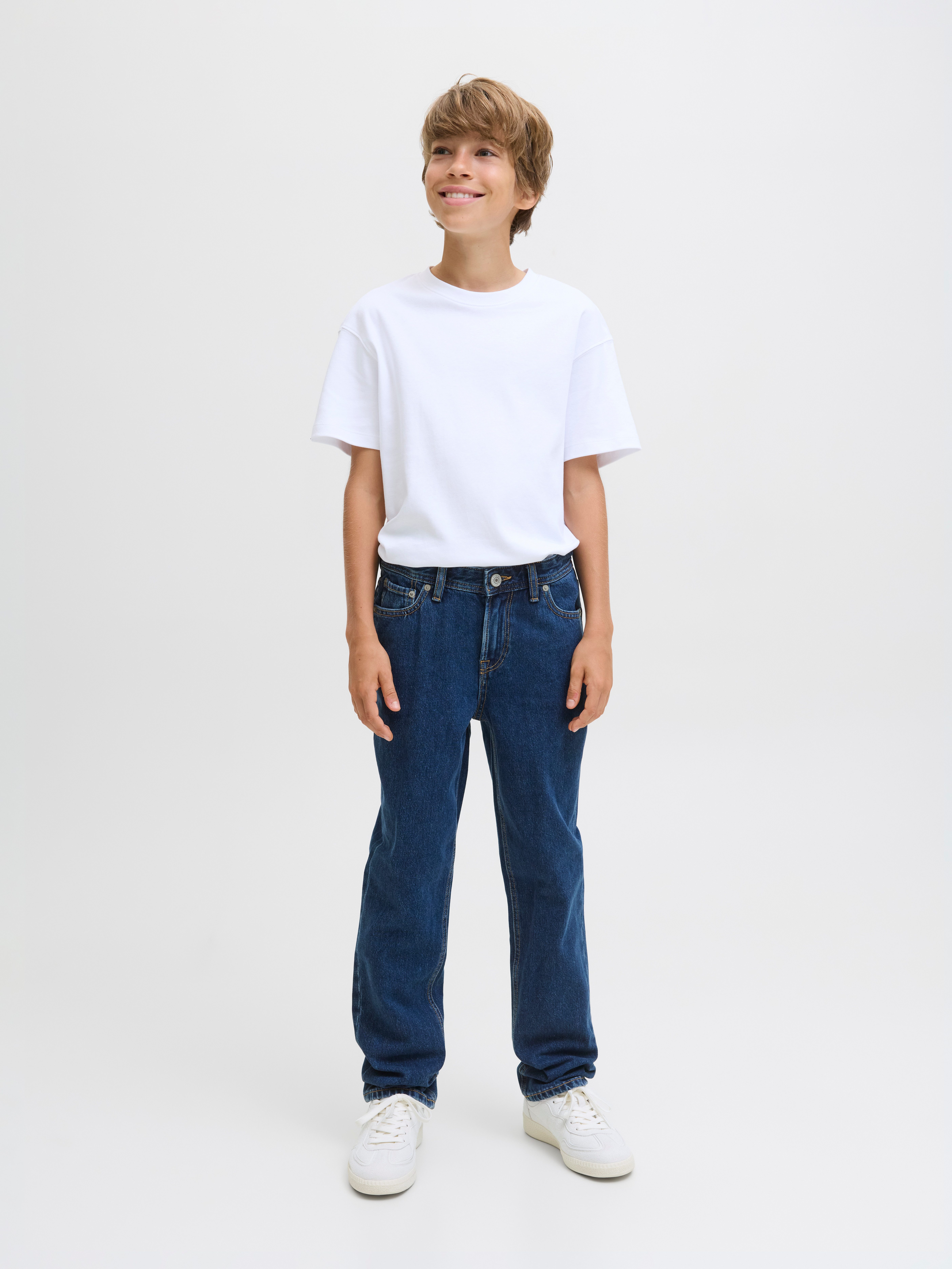 Jack & Jones Junior Regular fit jeans JJICLARK JJORIGINAL AKM 512 SN JNR