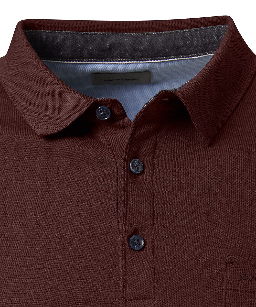 Pierre Cardin Poloshirt met lange mouwen