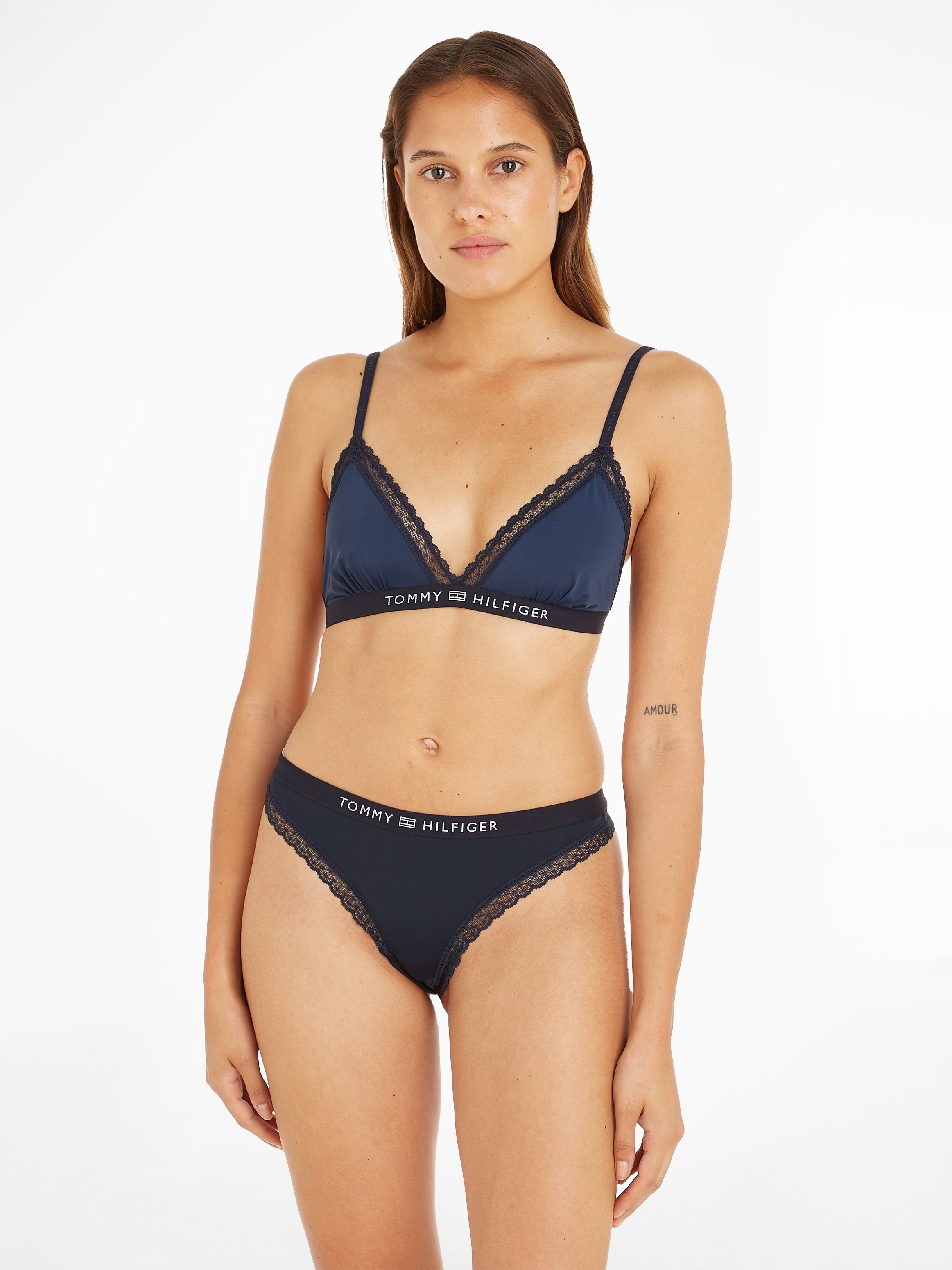 Tommy Hilfiger Underwear Slip THONG met tommy hilfiger merklabel