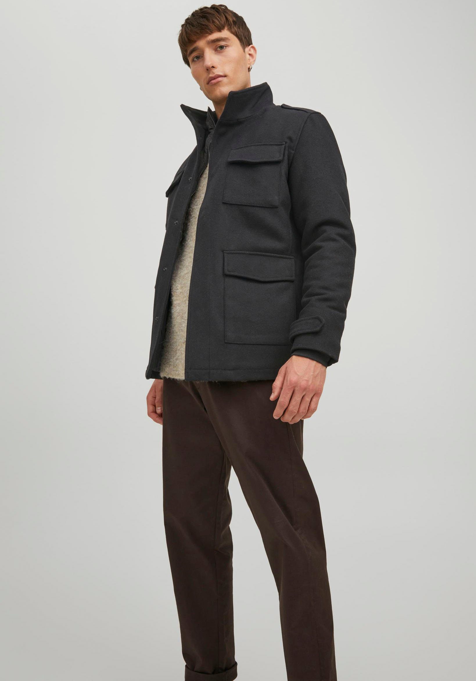 Jack & Jones Lang jack BLAPARKER WOOL FIELD JKT