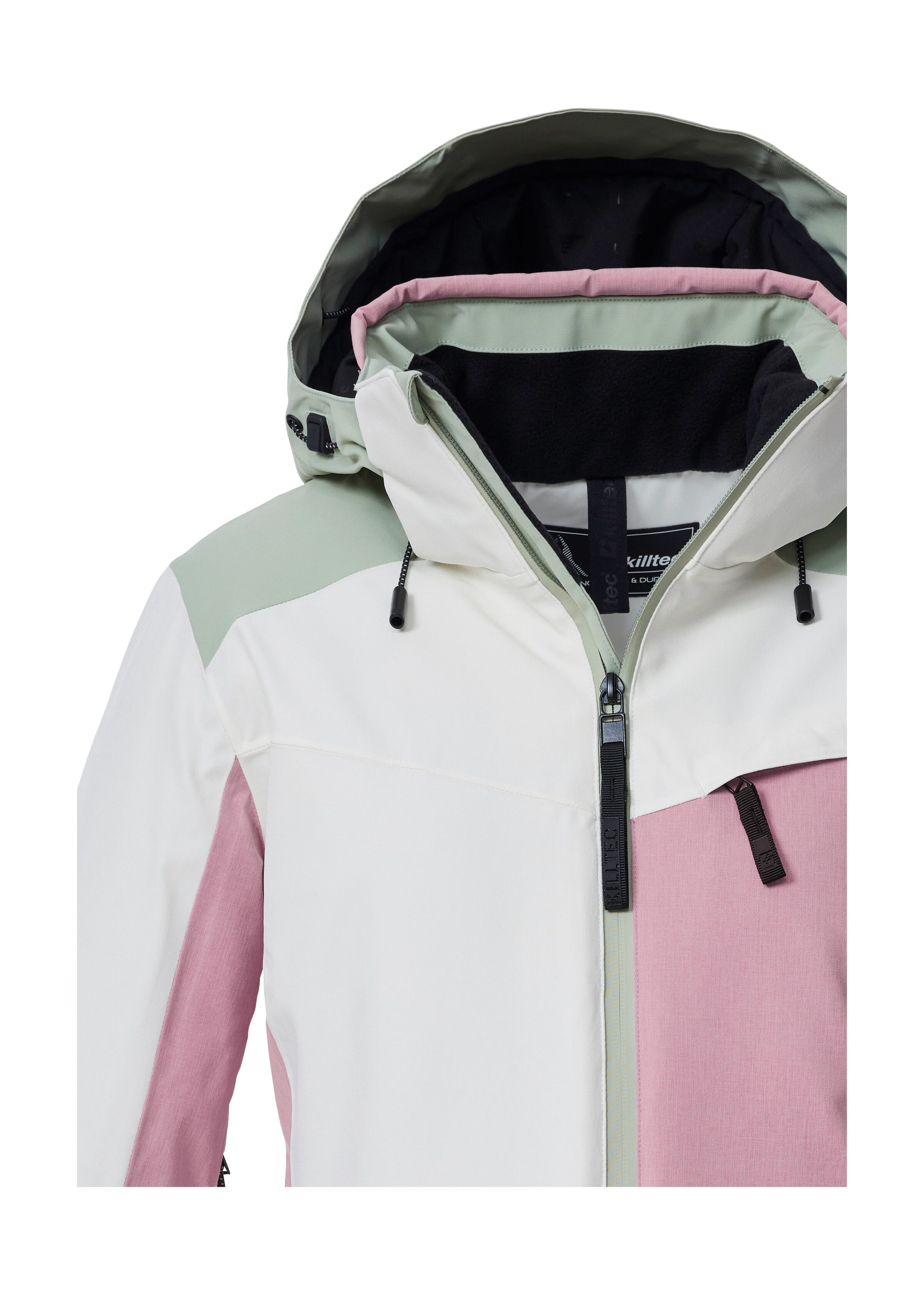 Killtec Ski-jack KSW 39 WMN SKI JCKT Waterdichte dames ski jas met ademend vermogen en slimme functies