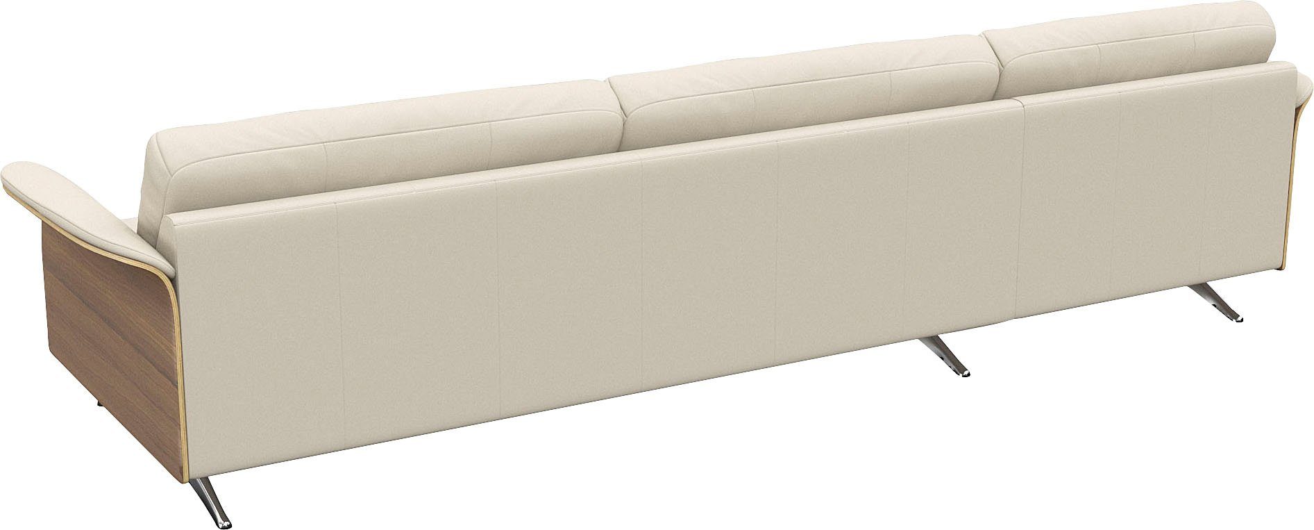 FLEXLUX Hoekbank Glow designbank, comfortabel en comfortabel door hoogwaardige zitconstructie