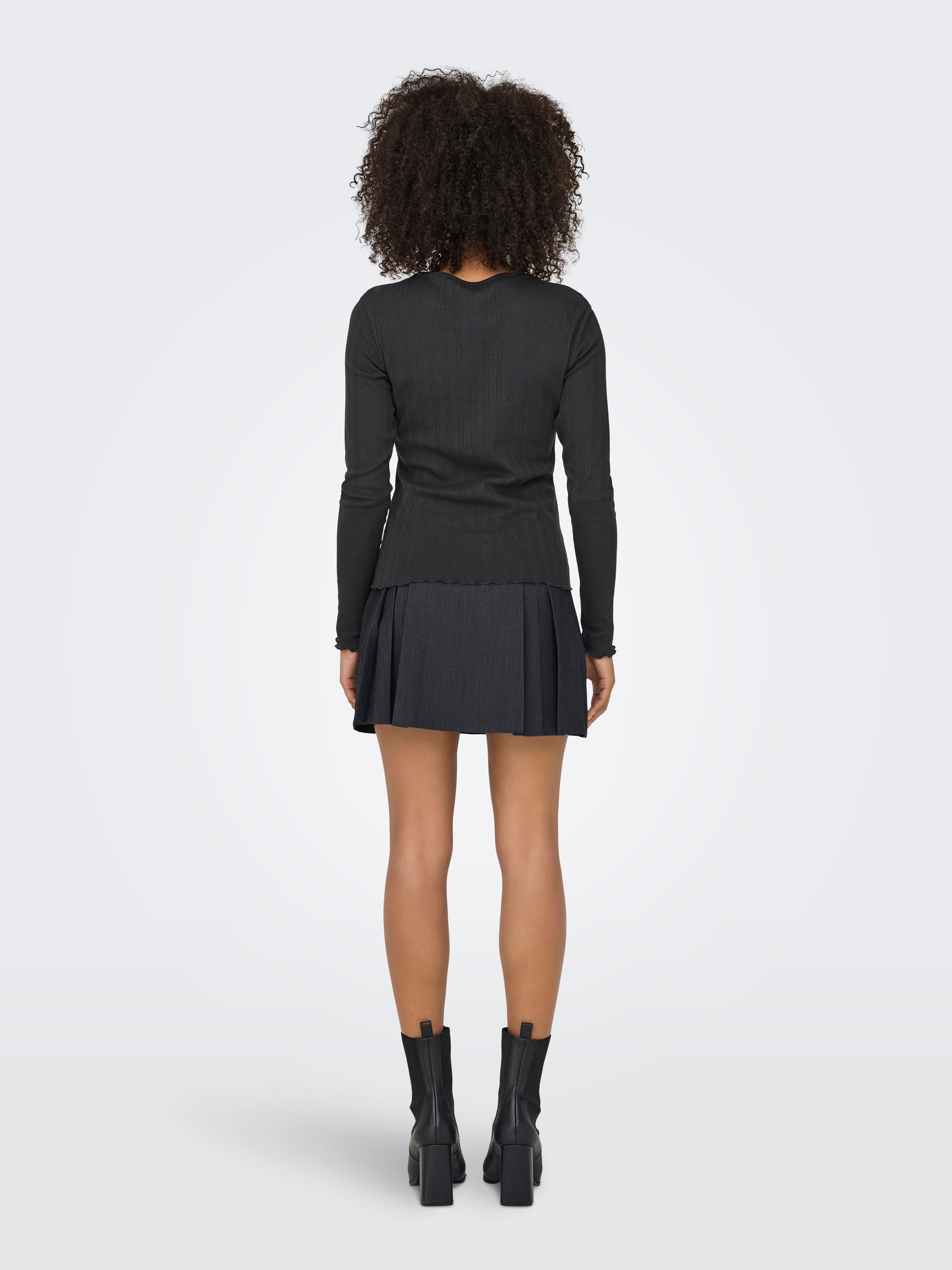 Only Shirt met lange mouwen ONLCARLOTTA L/S TOP NOOS JRS