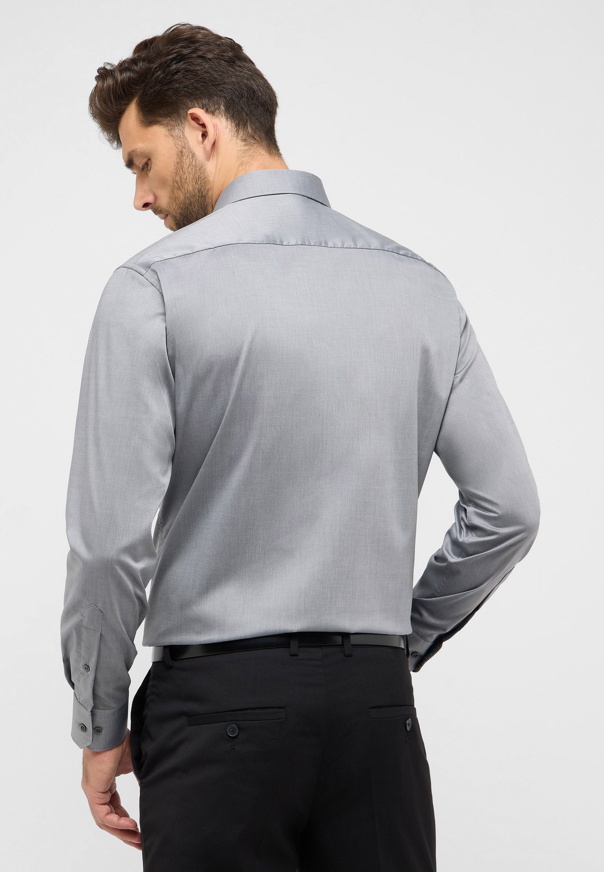 Eterna Overhemd met lange mouwen MODERN FIT NON IRON (strijkvrij)