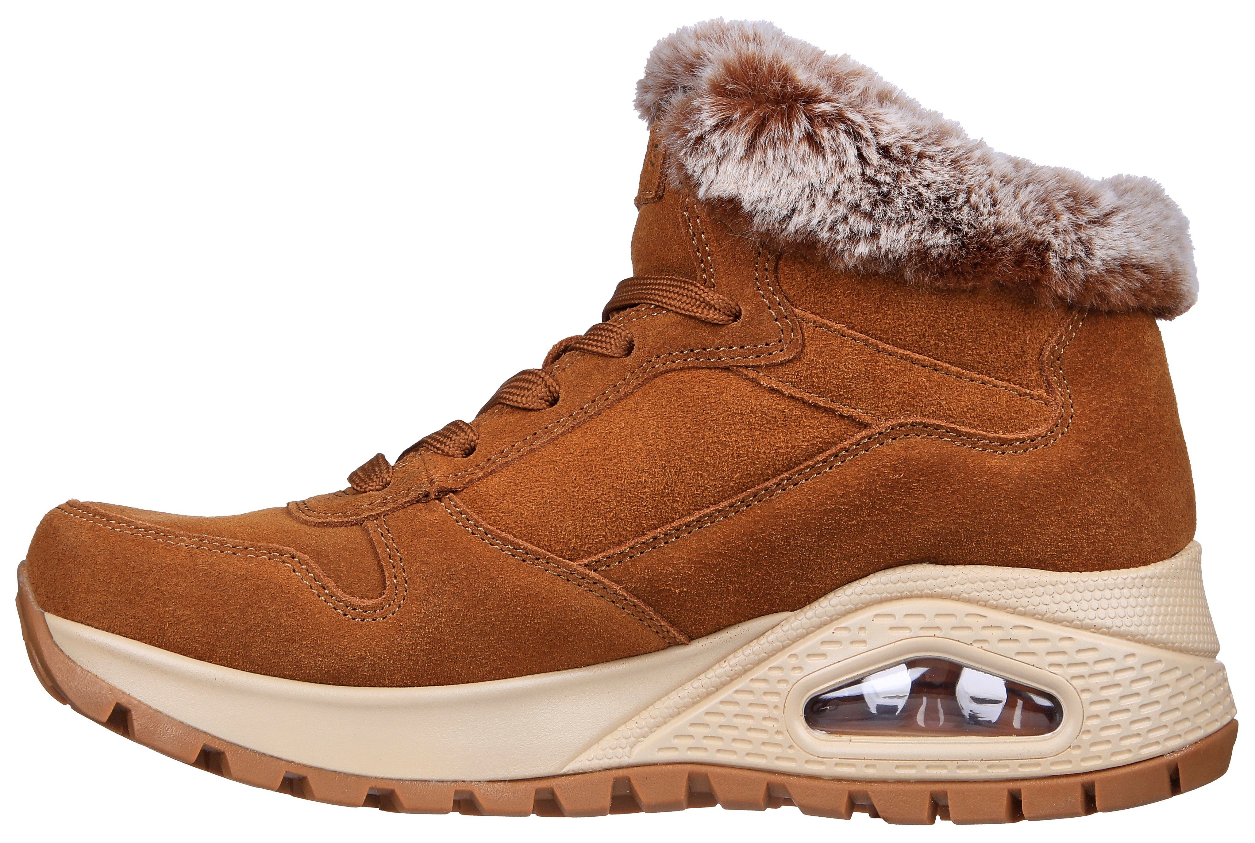 Skechers Winterlaarzen UNO RUGGED-WINTRINESS Sneeuwlaarzen met waterafstotende uitrusting