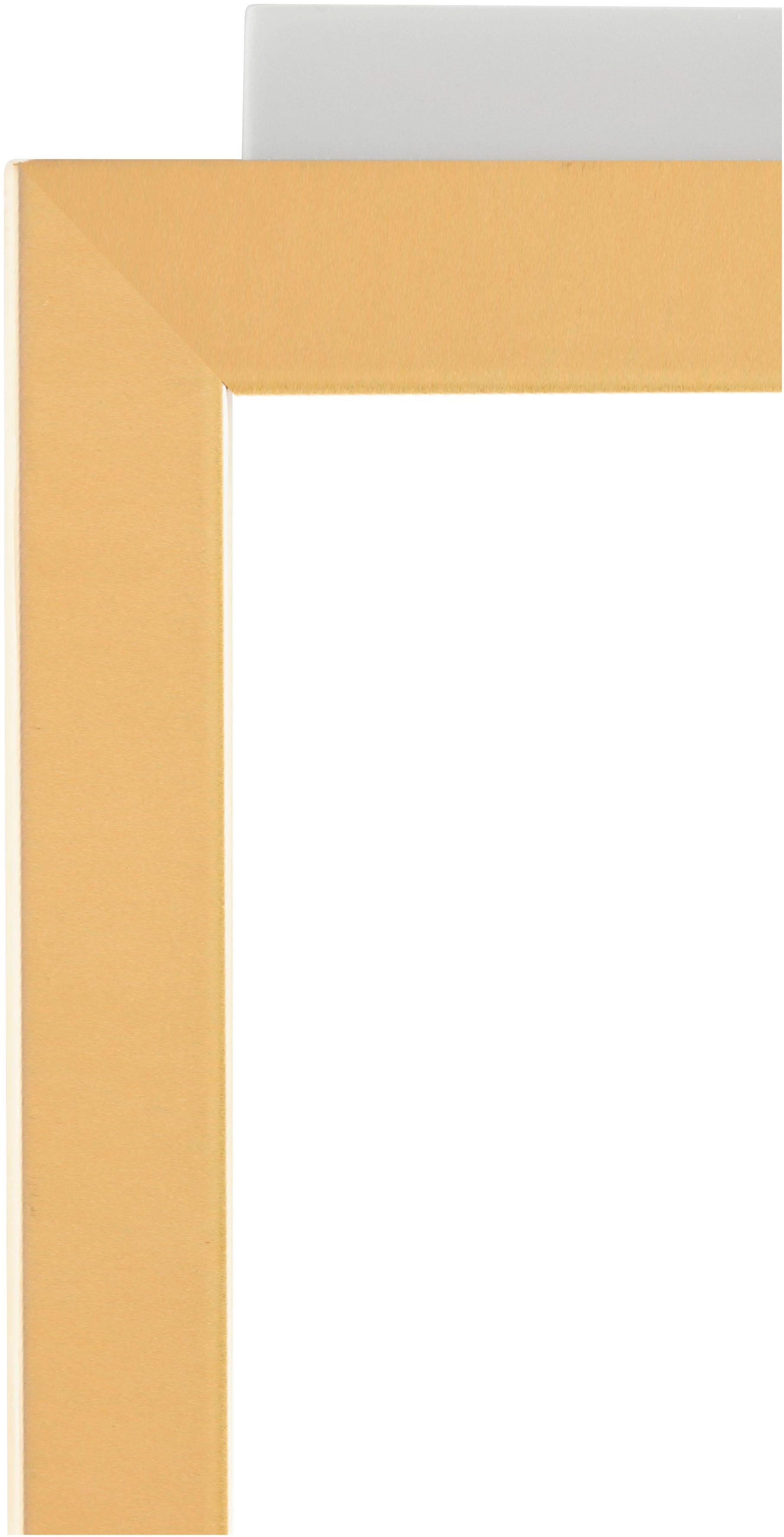 Leonique Salontafel Cherlen, TOPSELLER!, OTTOs Choice met twee planken en goudkleurig frame, vierkant