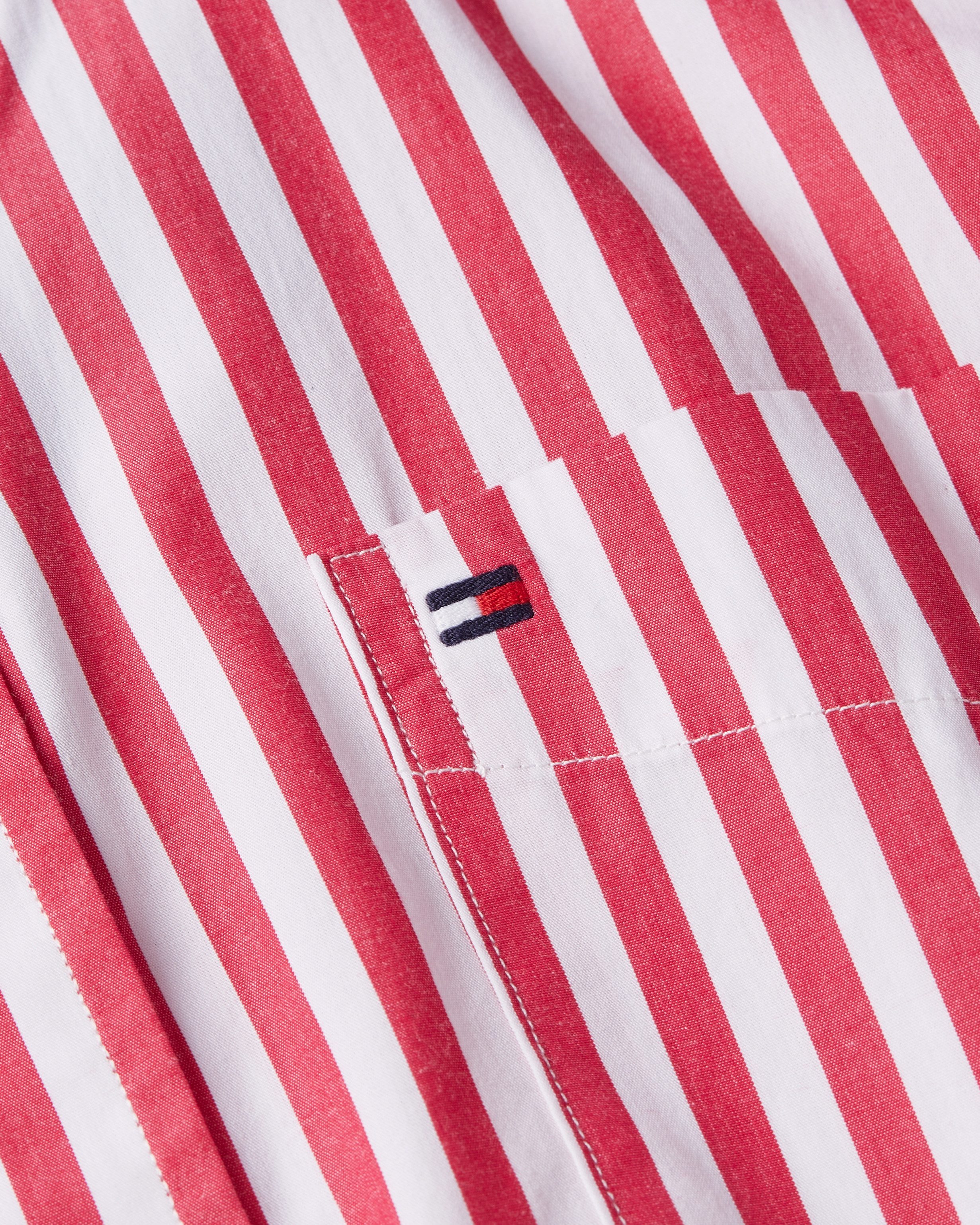 Tommy Hilfiger Overhemd met lange mouwen FLEX POPLIN BOLD STRIPE SHIRT