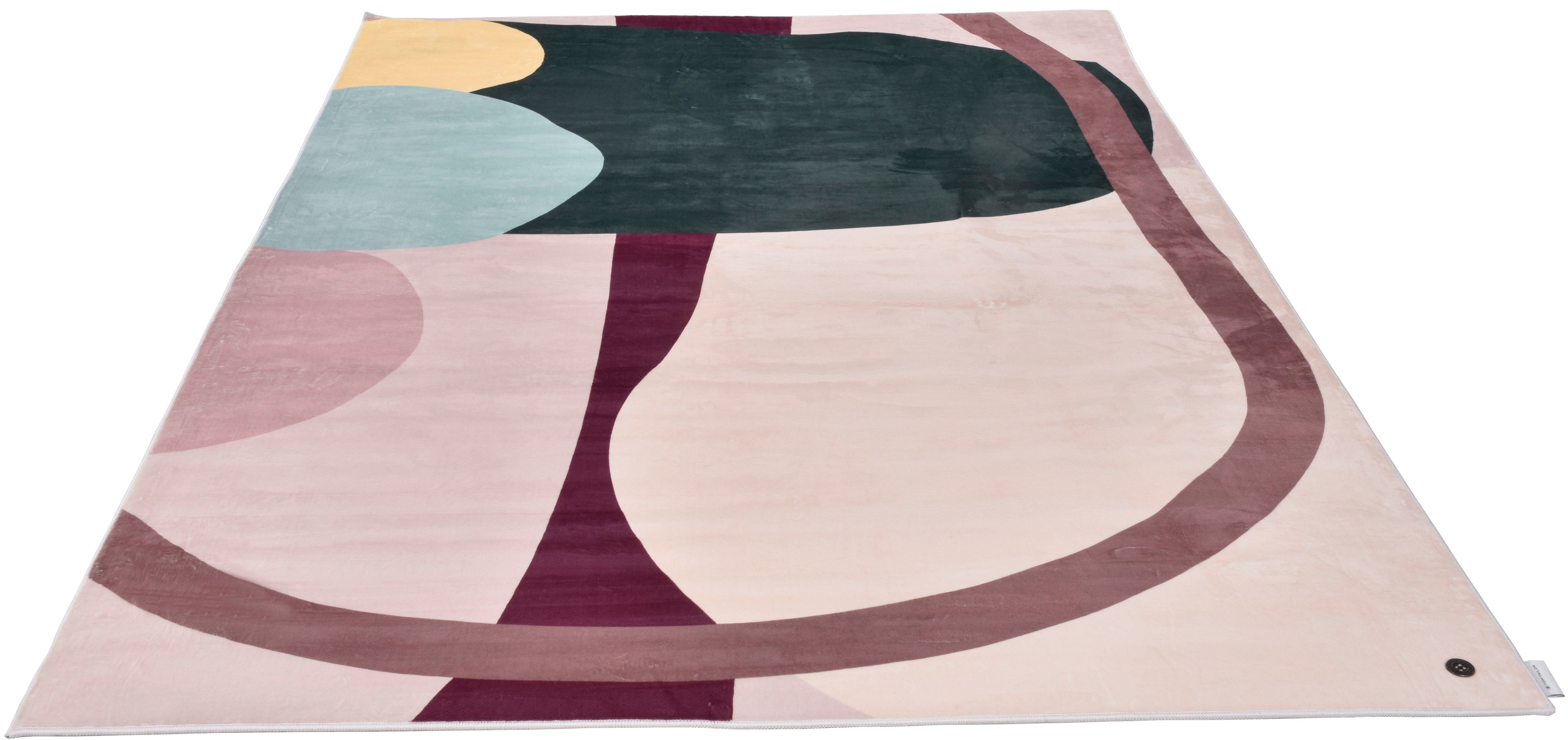 TOM TAILOR HOME Vloerkleed Shapes - FOUR Korte pool, gedessineerd, modern design