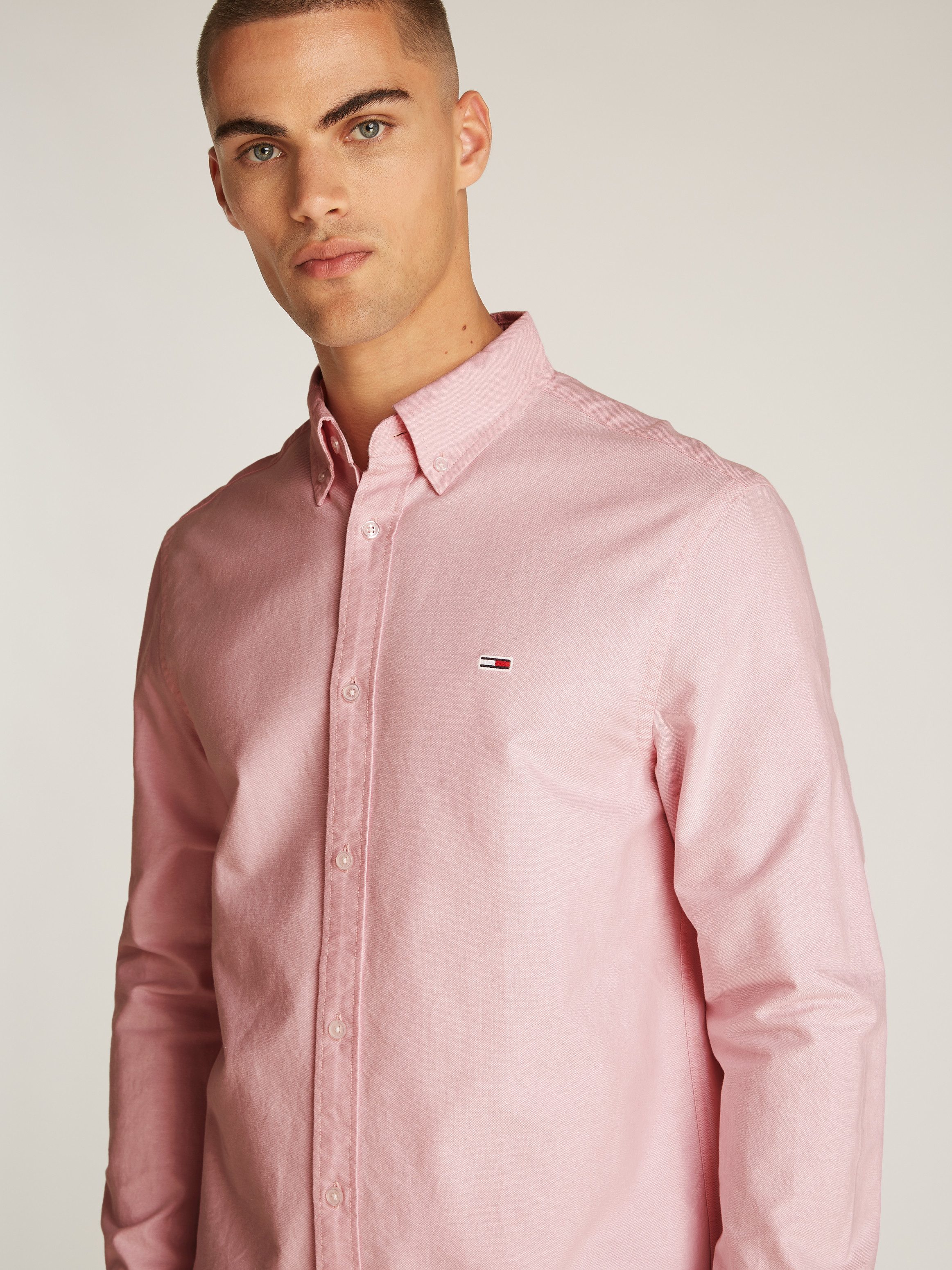 TOMMY JEANS Overhemd met lange mouwen TJM REG OXFORD SHIRT EXT